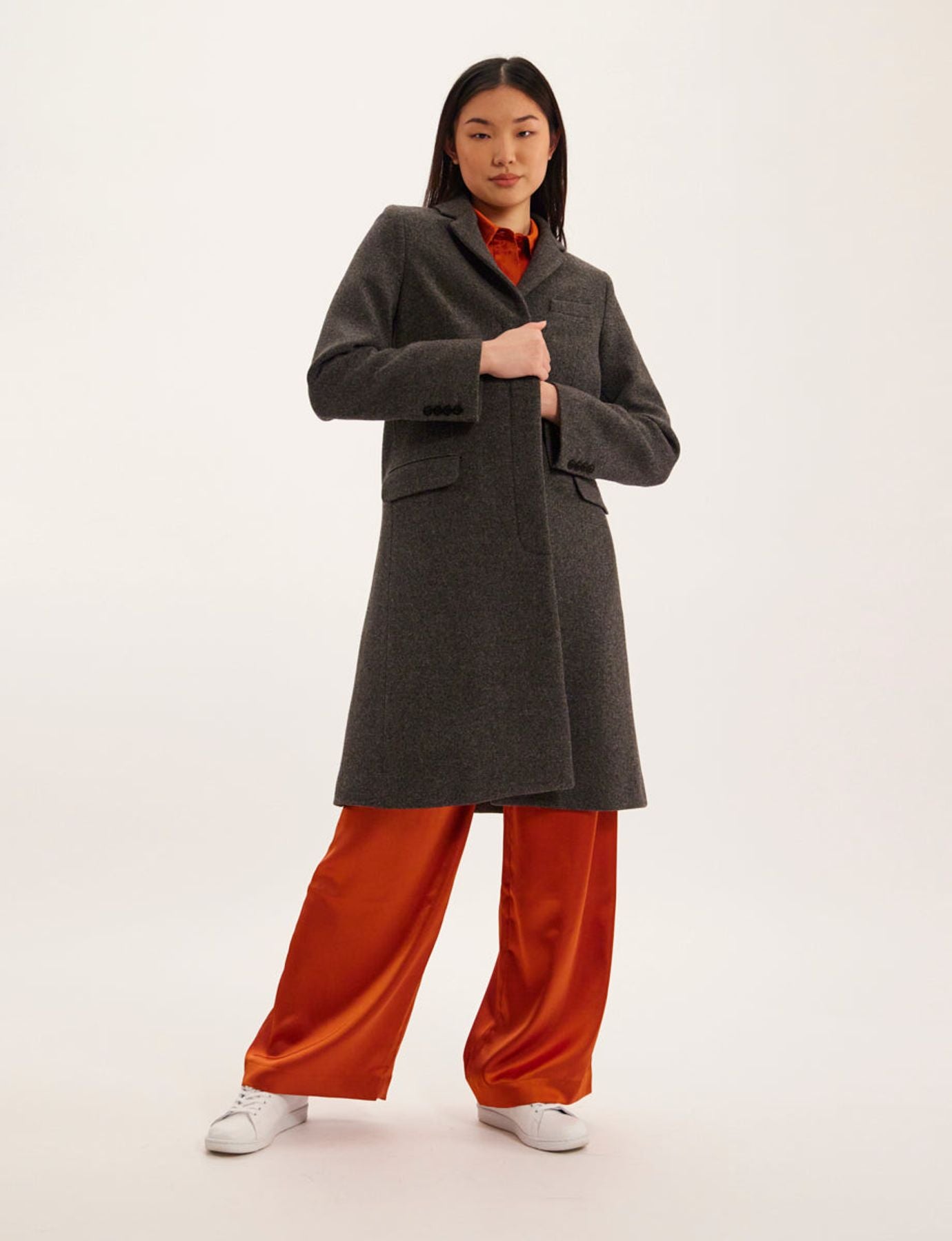 Cappotto grigio Franck 100% lana
