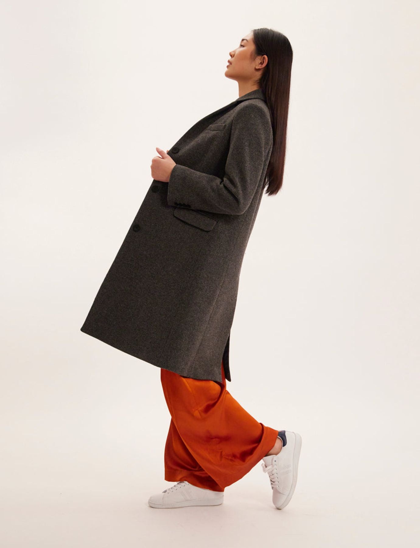 Cappotto grigio Franck 100% lana