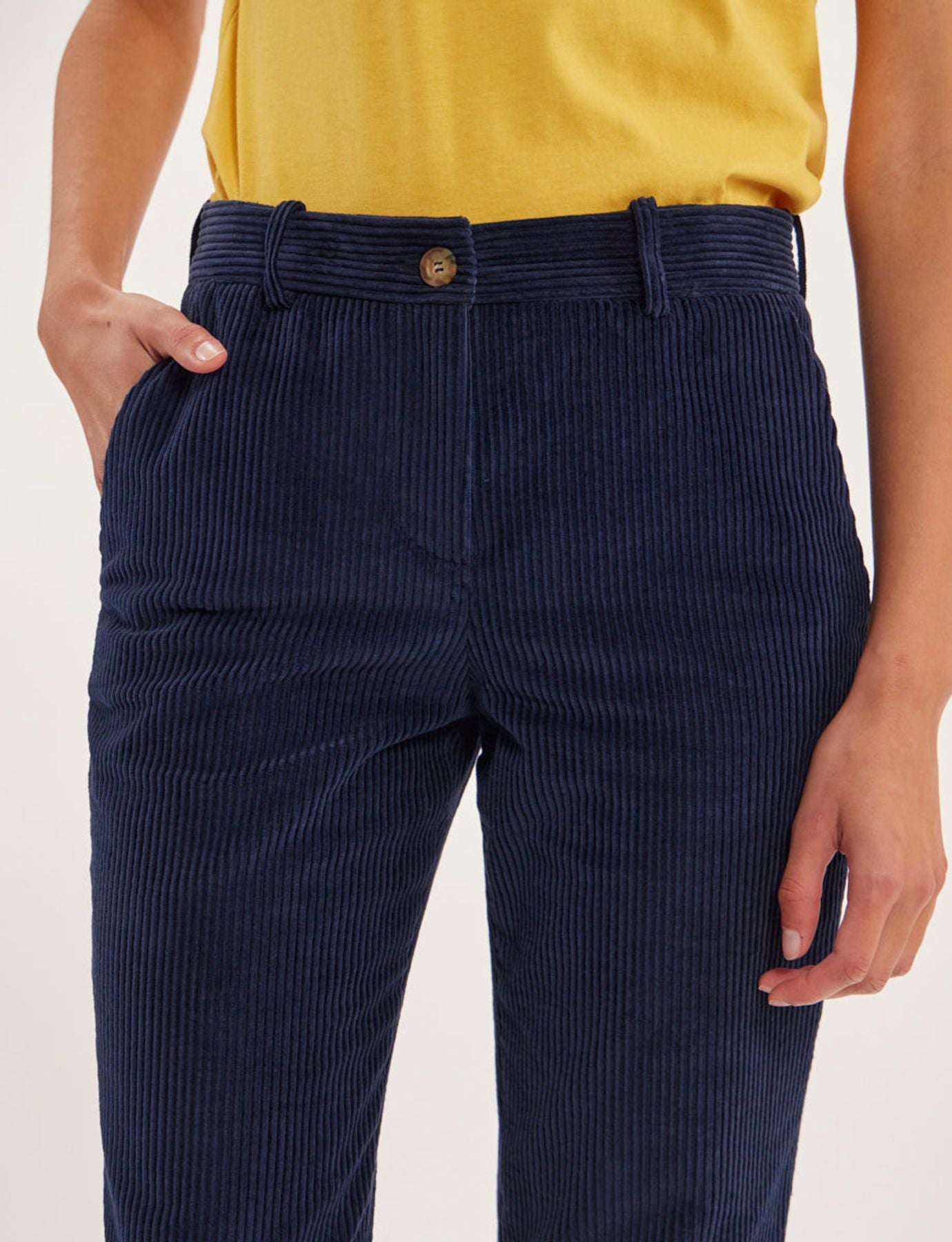 Pantaloncini di algodón blu marino Francisco