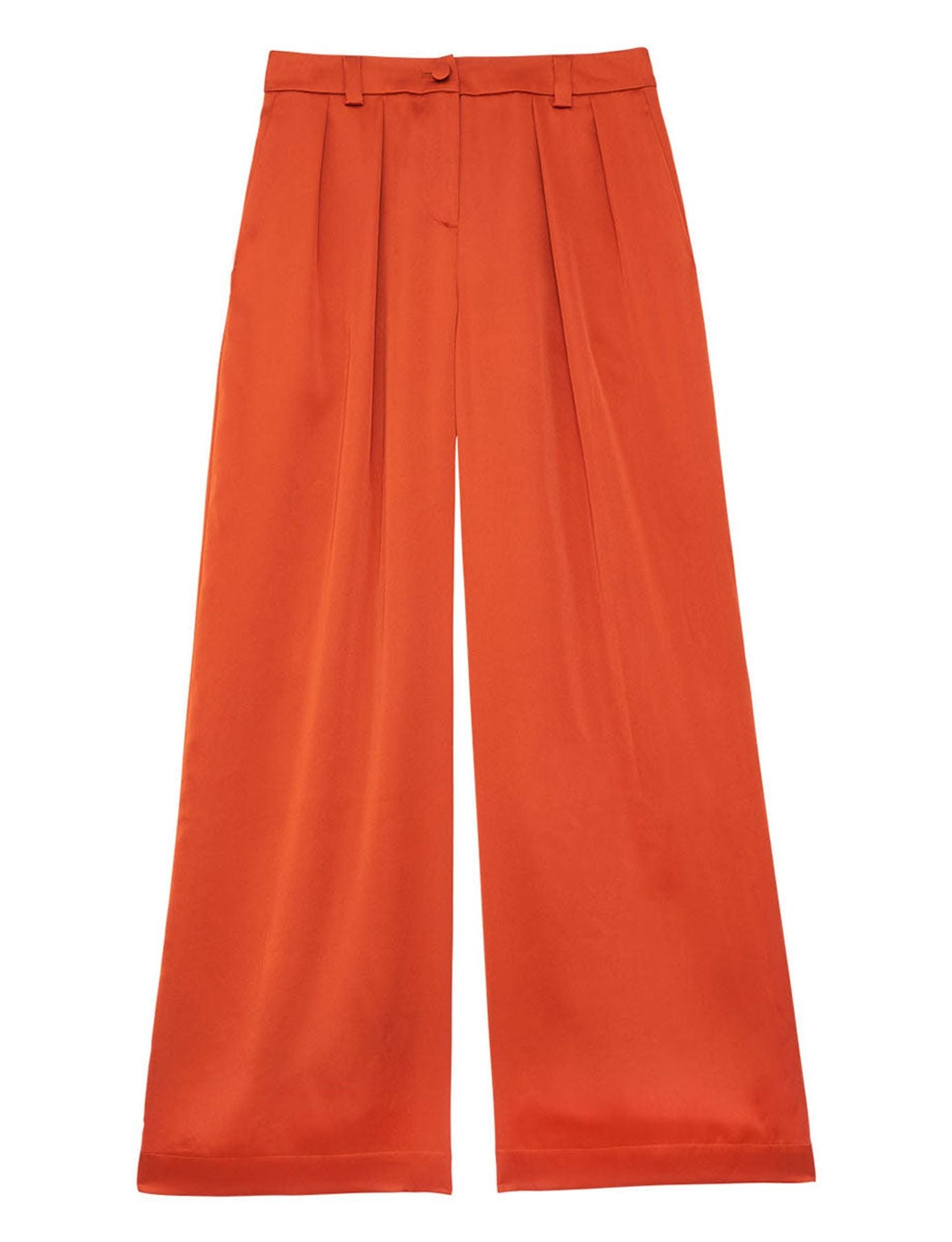 Pantaloni Luciano arancione bruciato