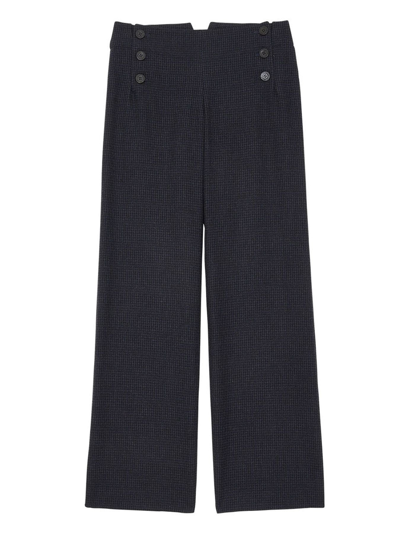 Pantaloni Gabriel blu e neri