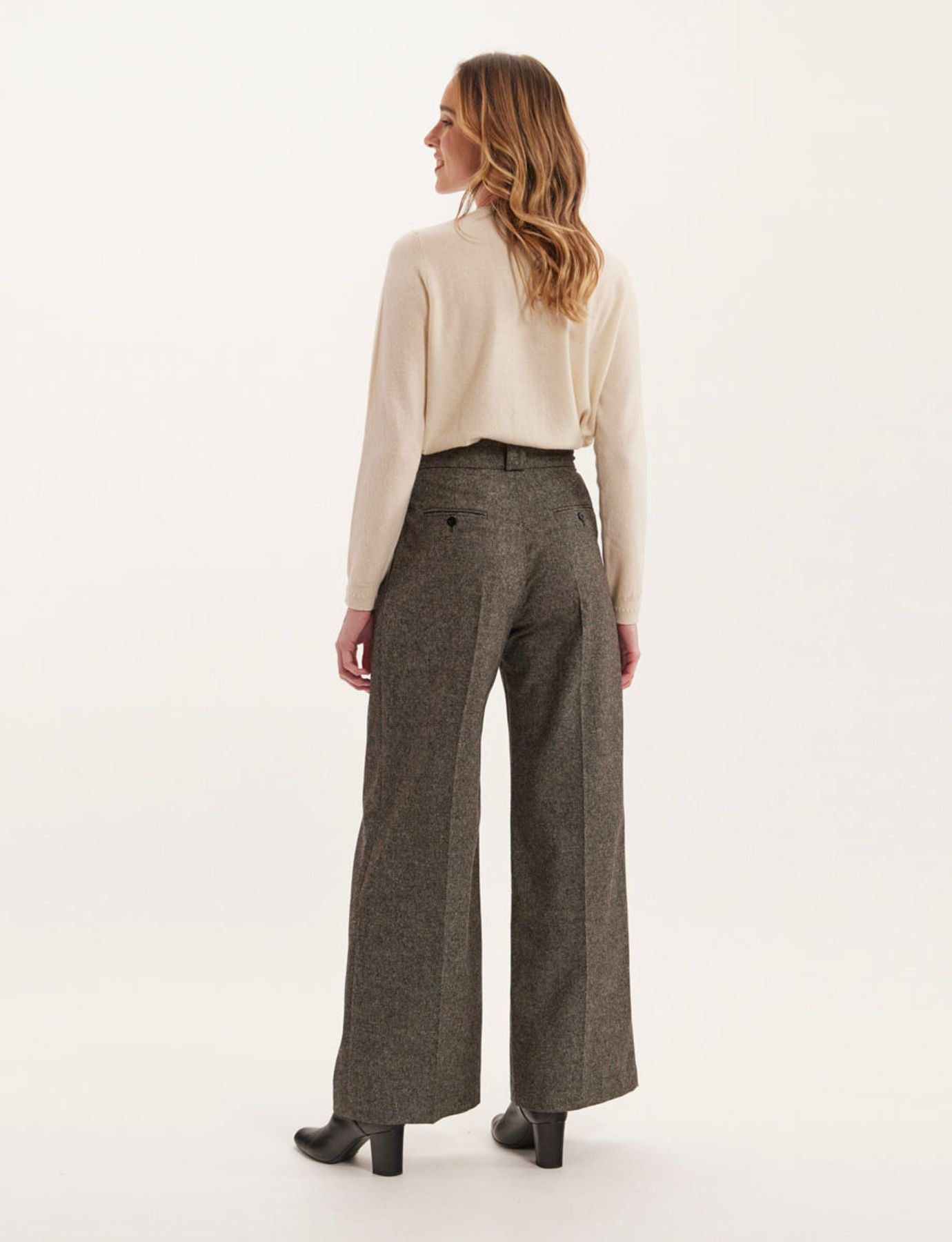 Pantaloni grigi Marlène