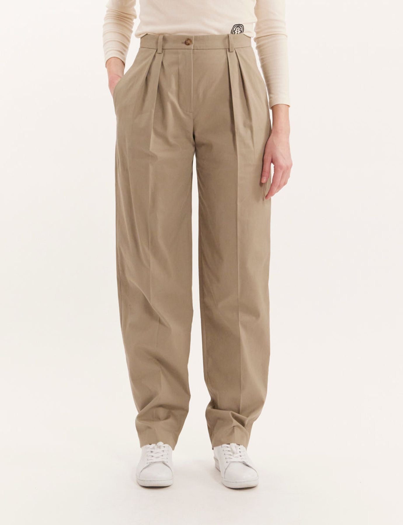 Pantaloni Marlow beige