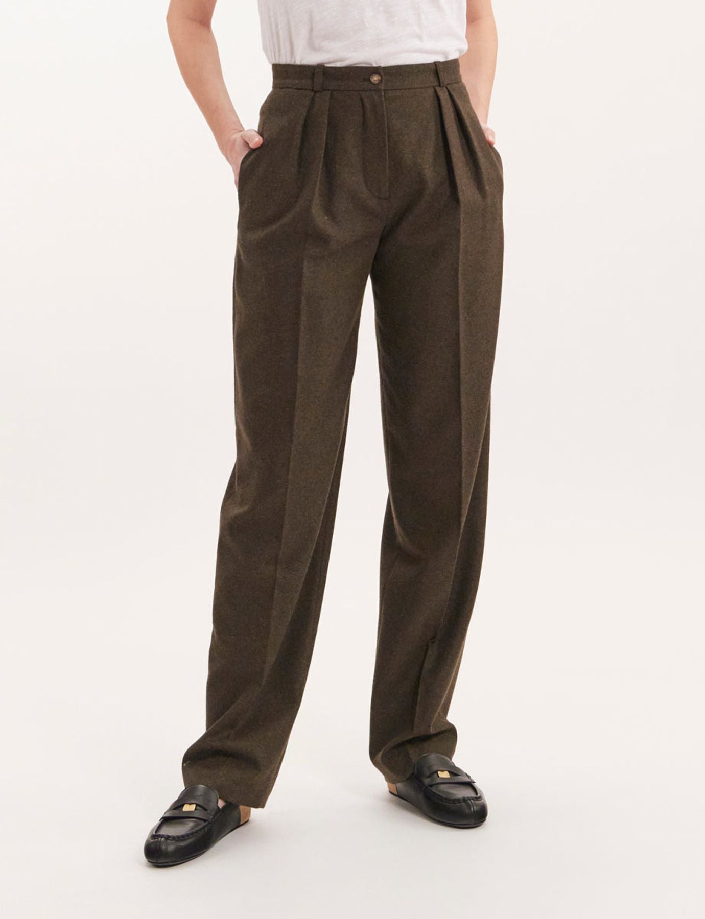 Pantaloni caqui Marlow