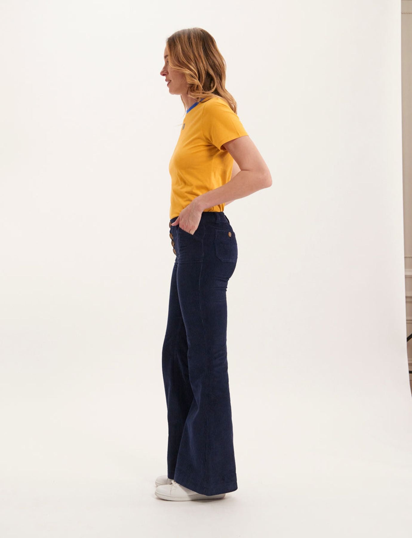Pantalone Charlotte blu marino