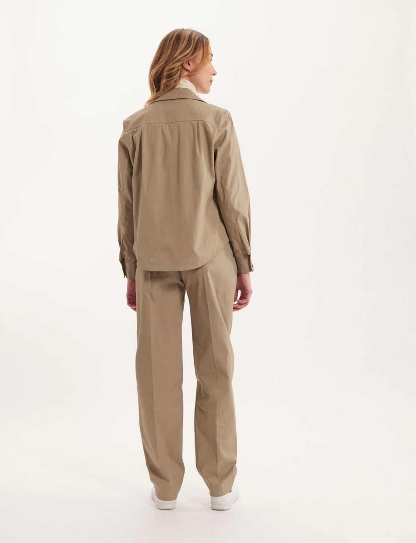 Camisa beige Evana