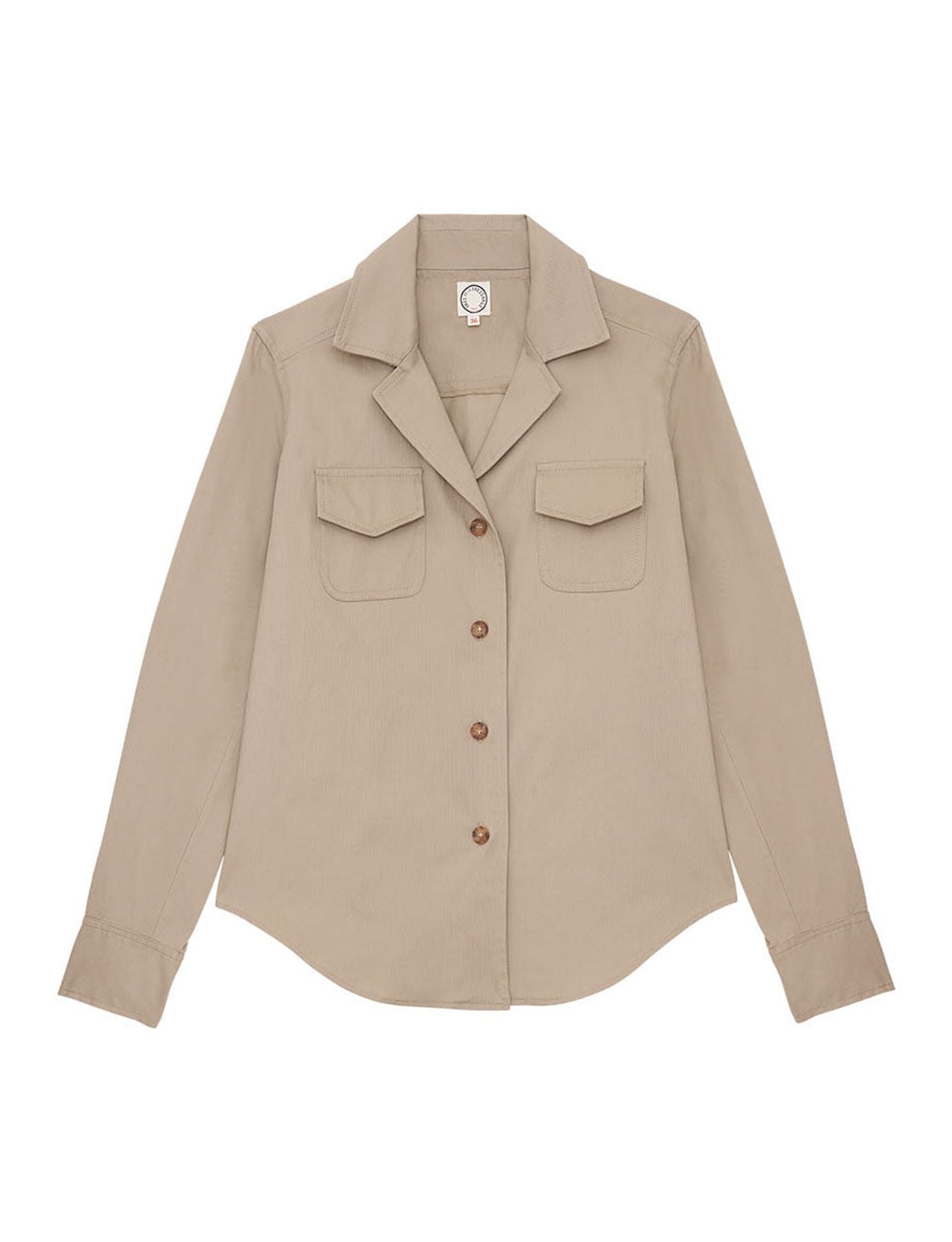 Camisa beige Evana