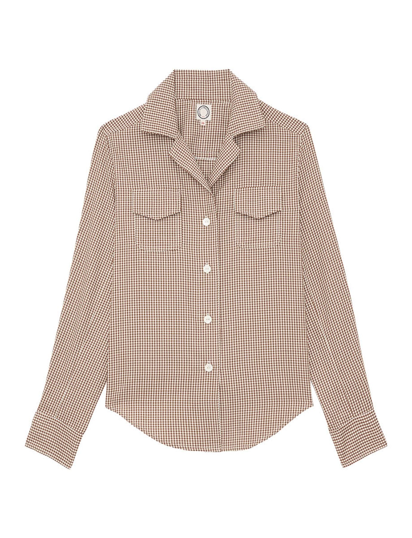 Camisa de cuadros Evana