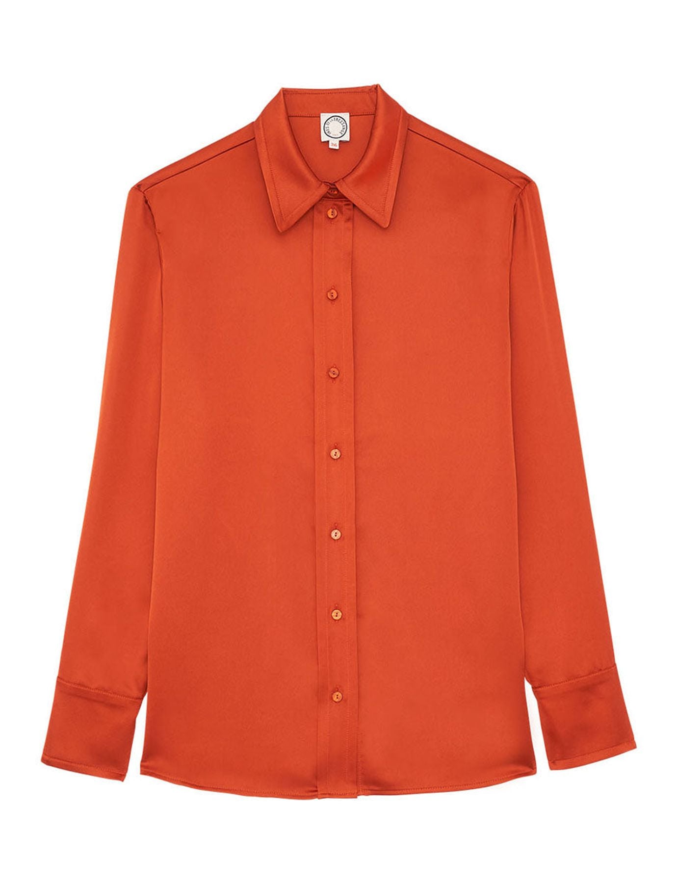 Camicia Maureen arancione bruciato
