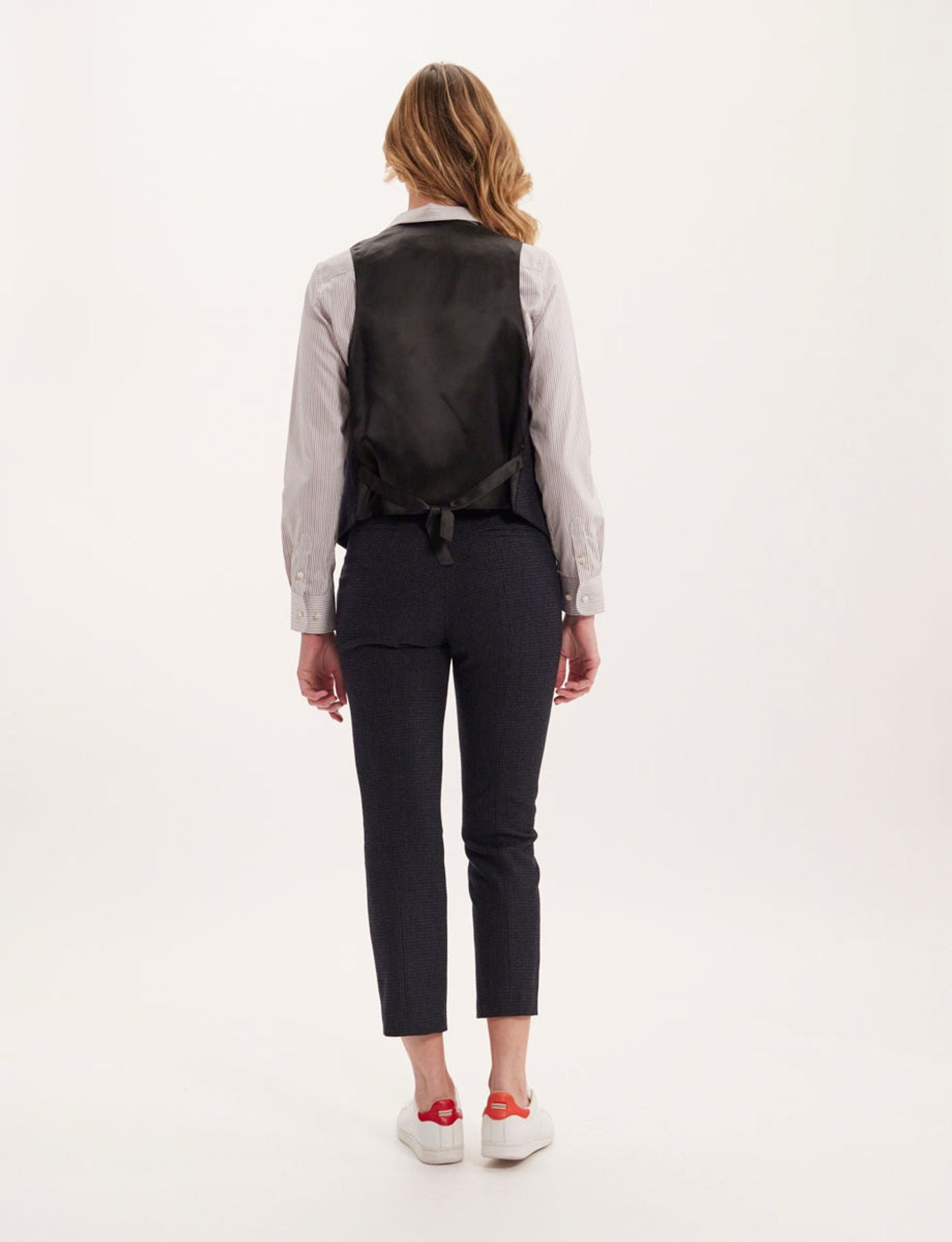 Gilet Robinson nero e blu