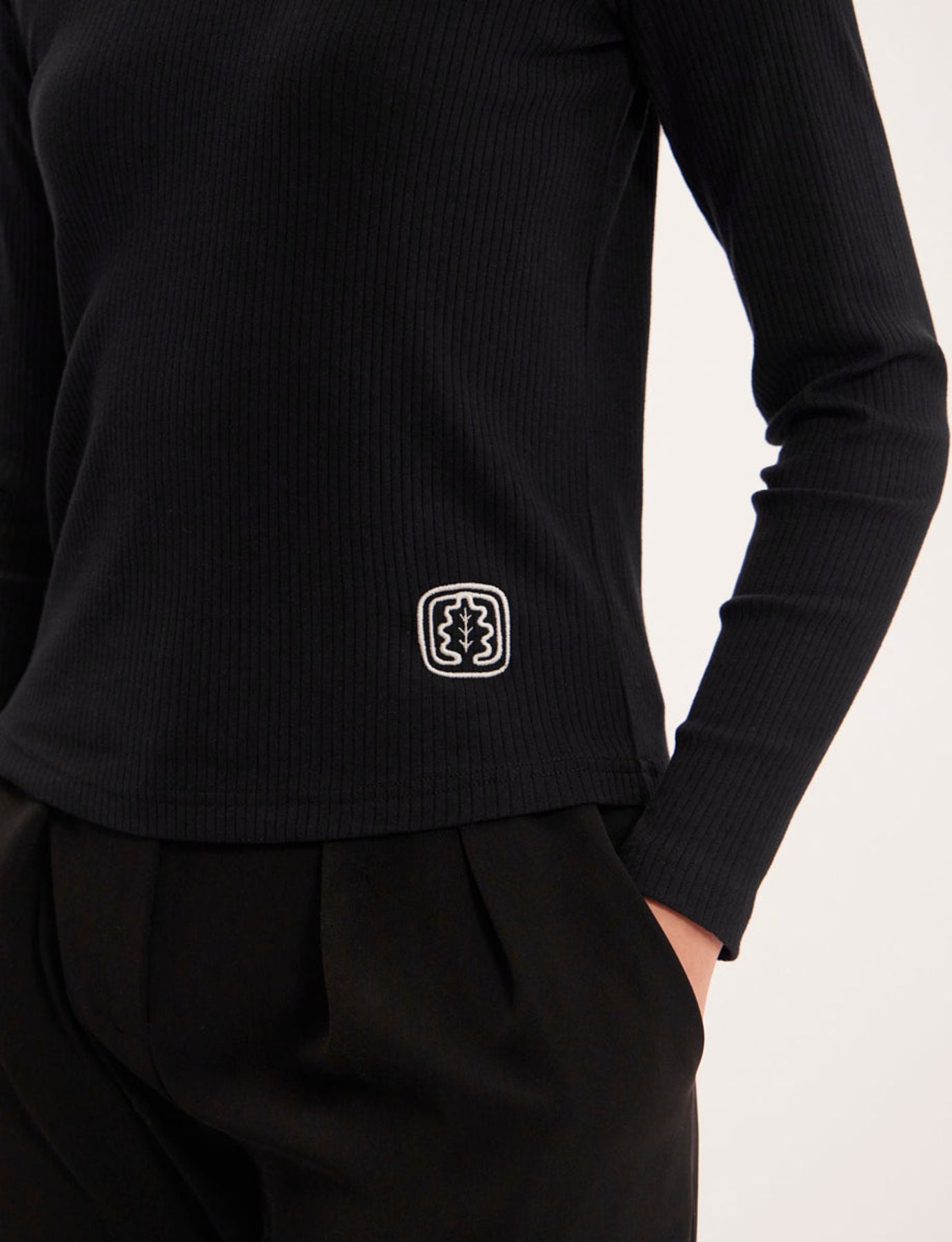 Maglia Matthieu a collo alto nero