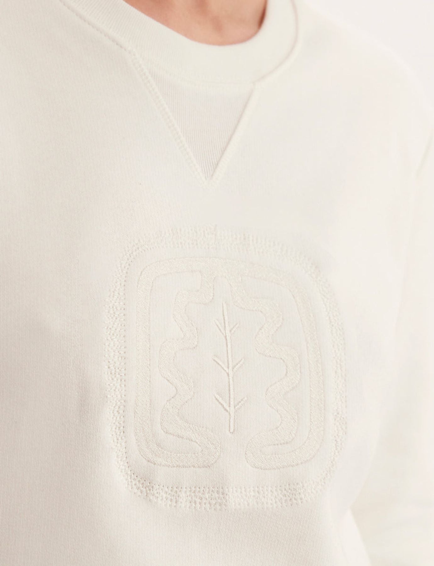 Maglione ecru Clémence
