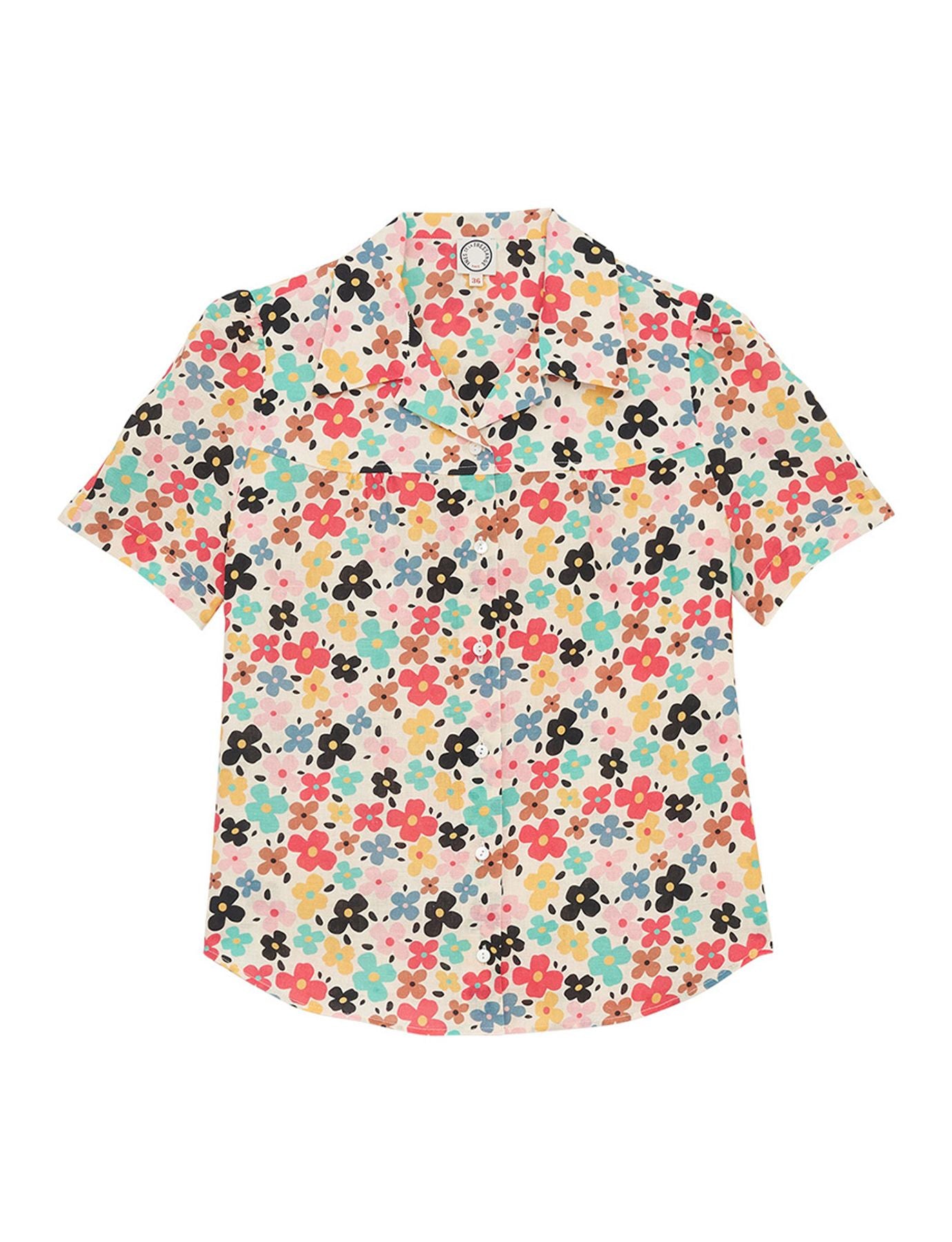 Camicia Constance con stampa floreale