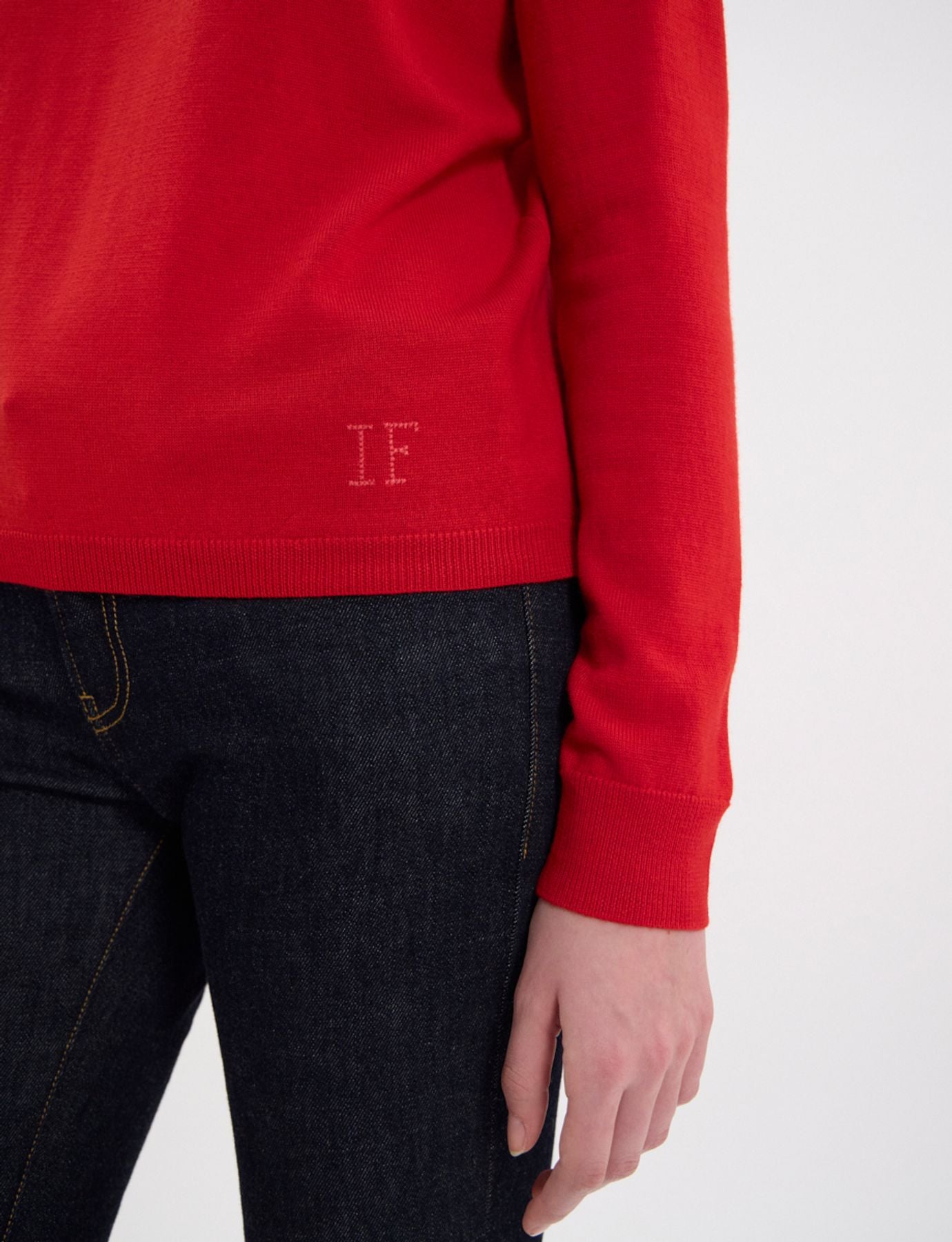 Maglione rosso Angela