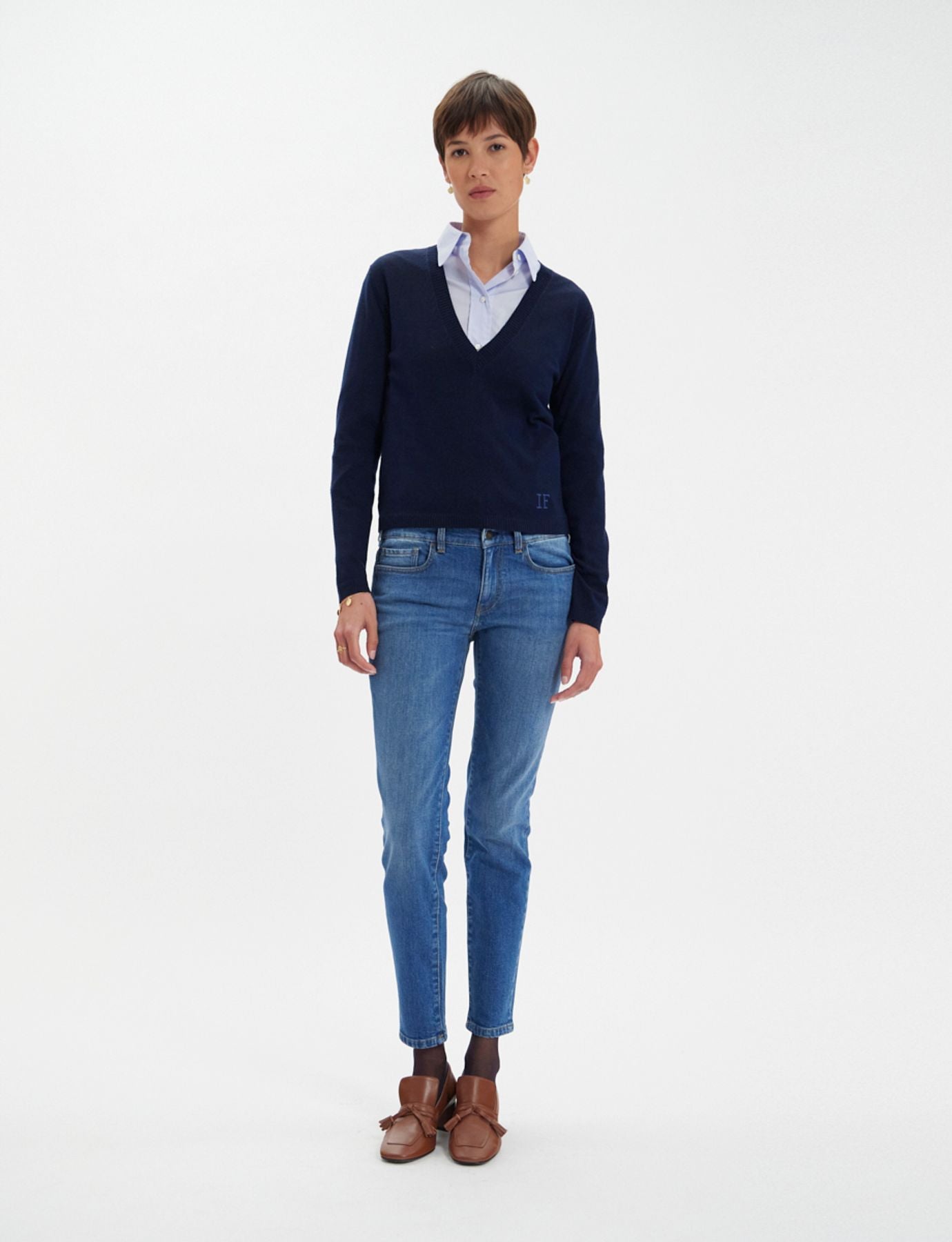 Maglione Morgana navy