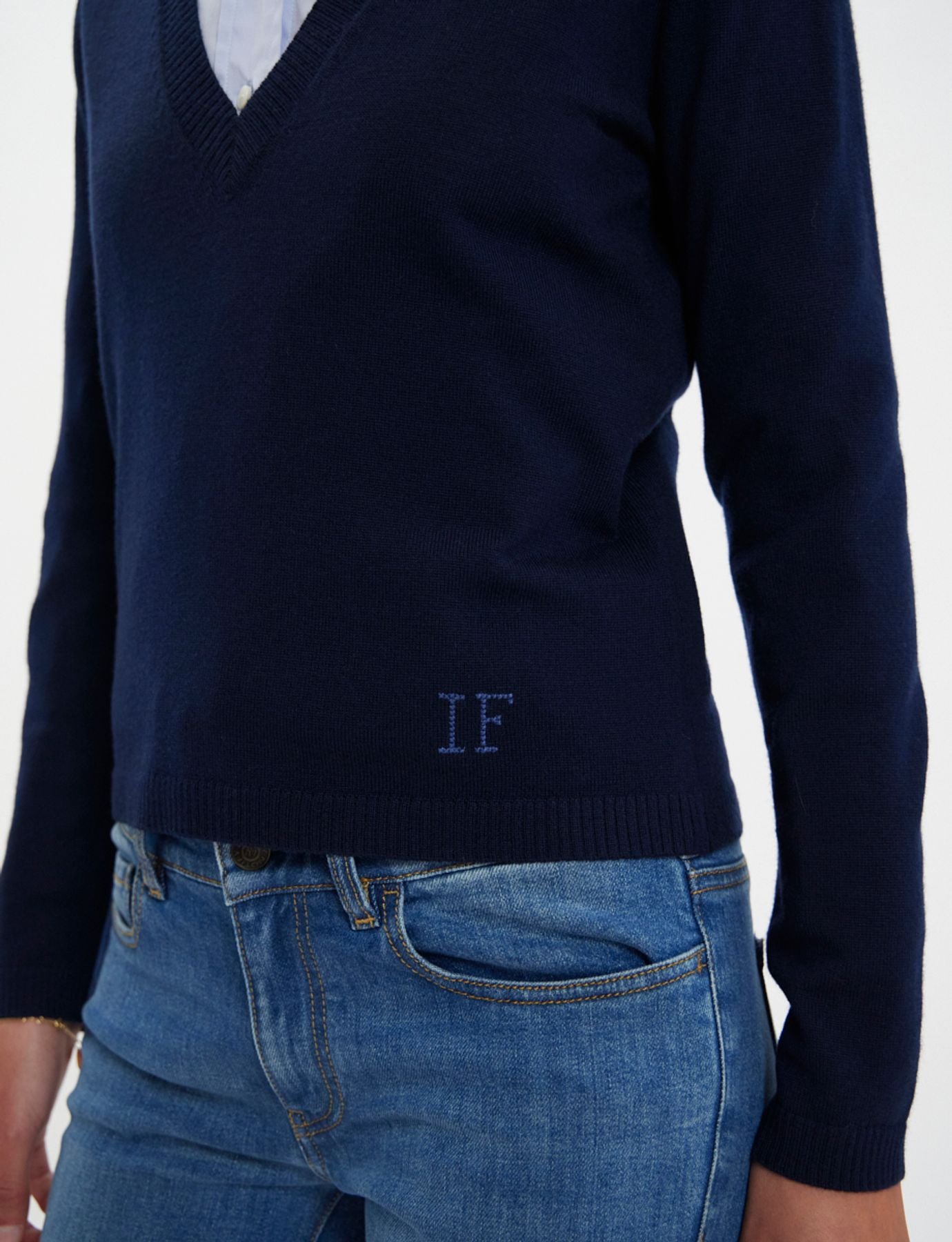 Maglione Morgana navy