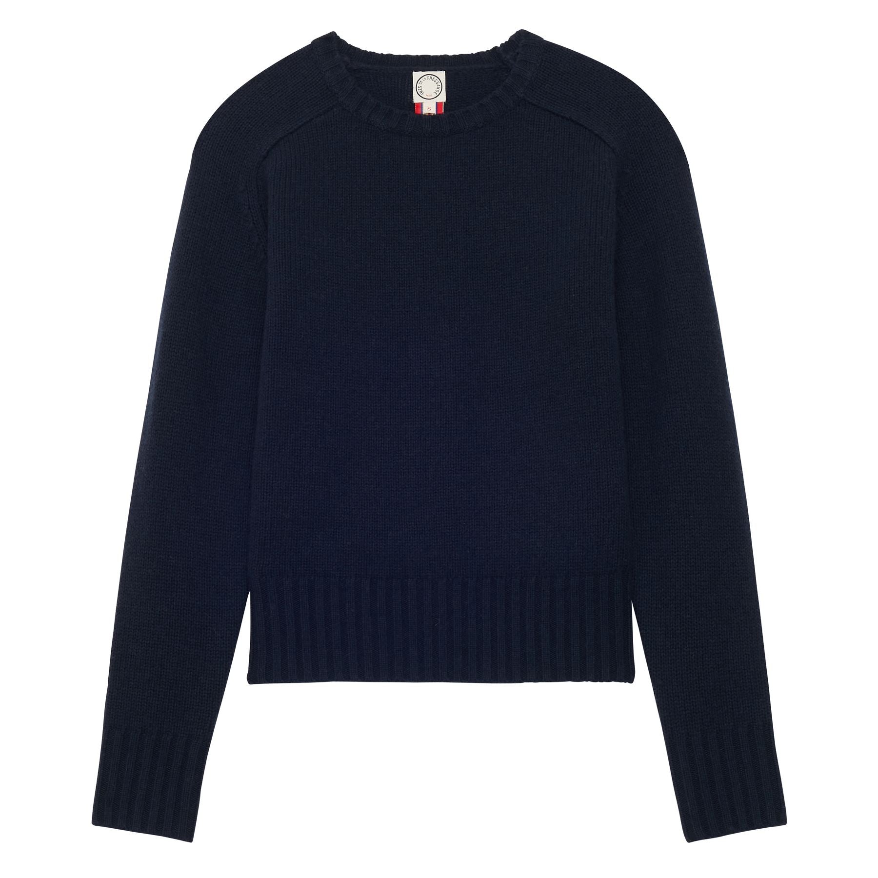 Maglia Arthur in lana e cachemire colore navy