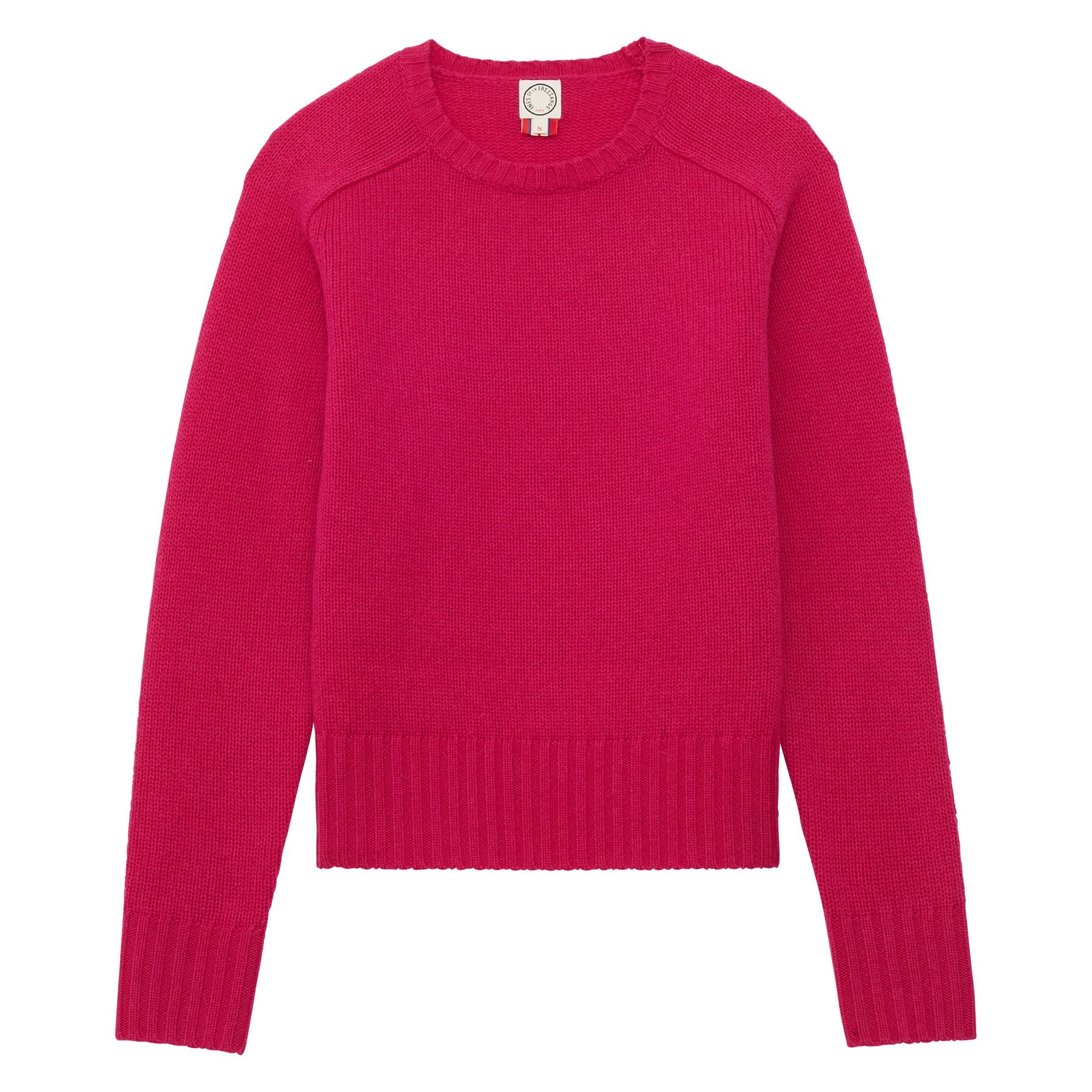 Arthur, maglione rosa in lana e cashmere