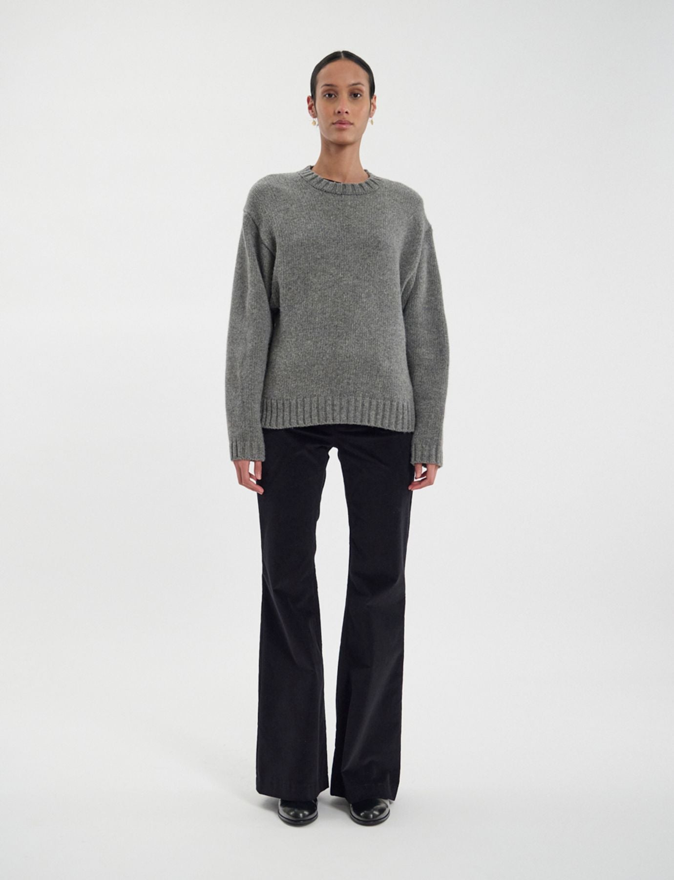 Maglione Paulin in lana grigia