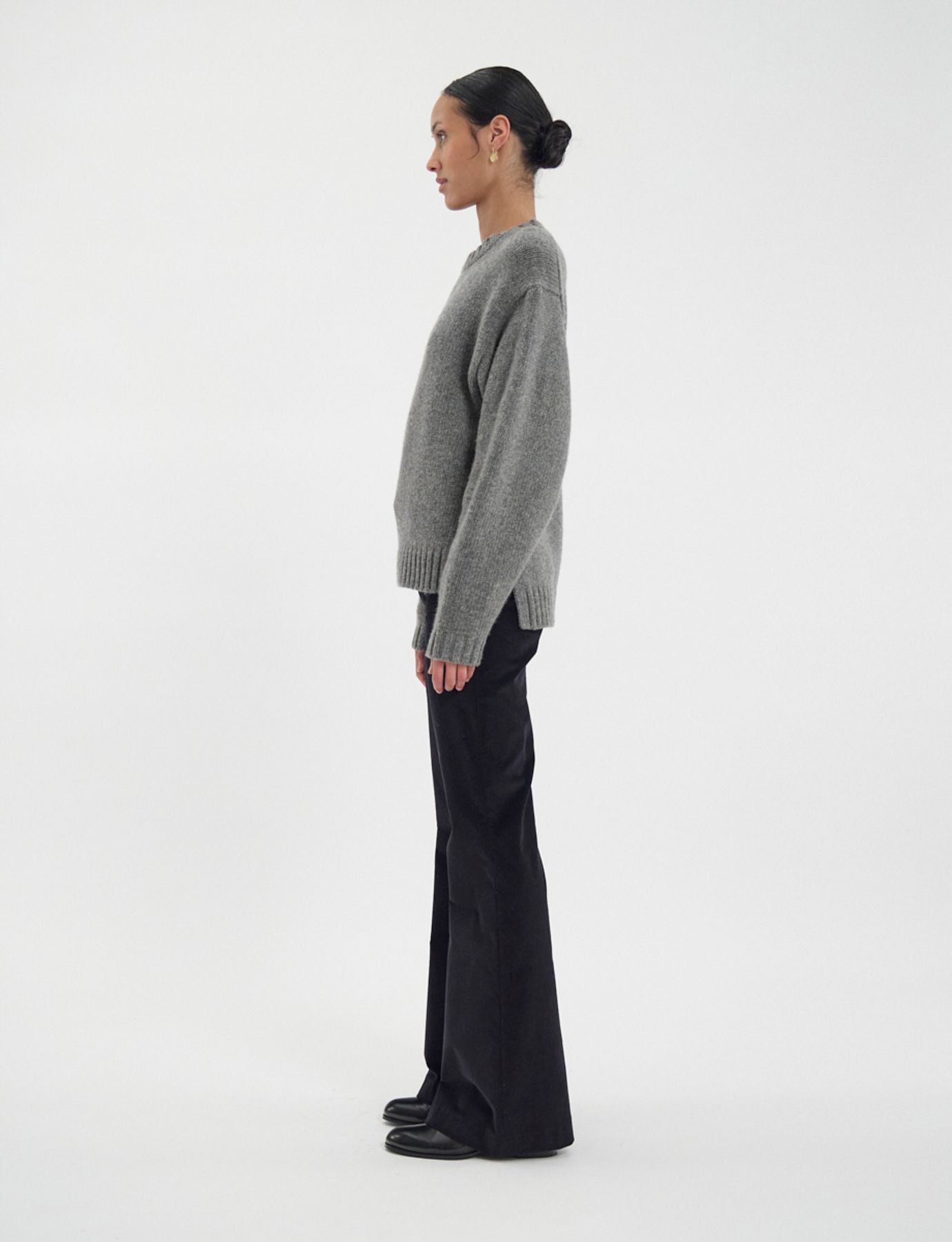 Maglione Paulin in lana grigia