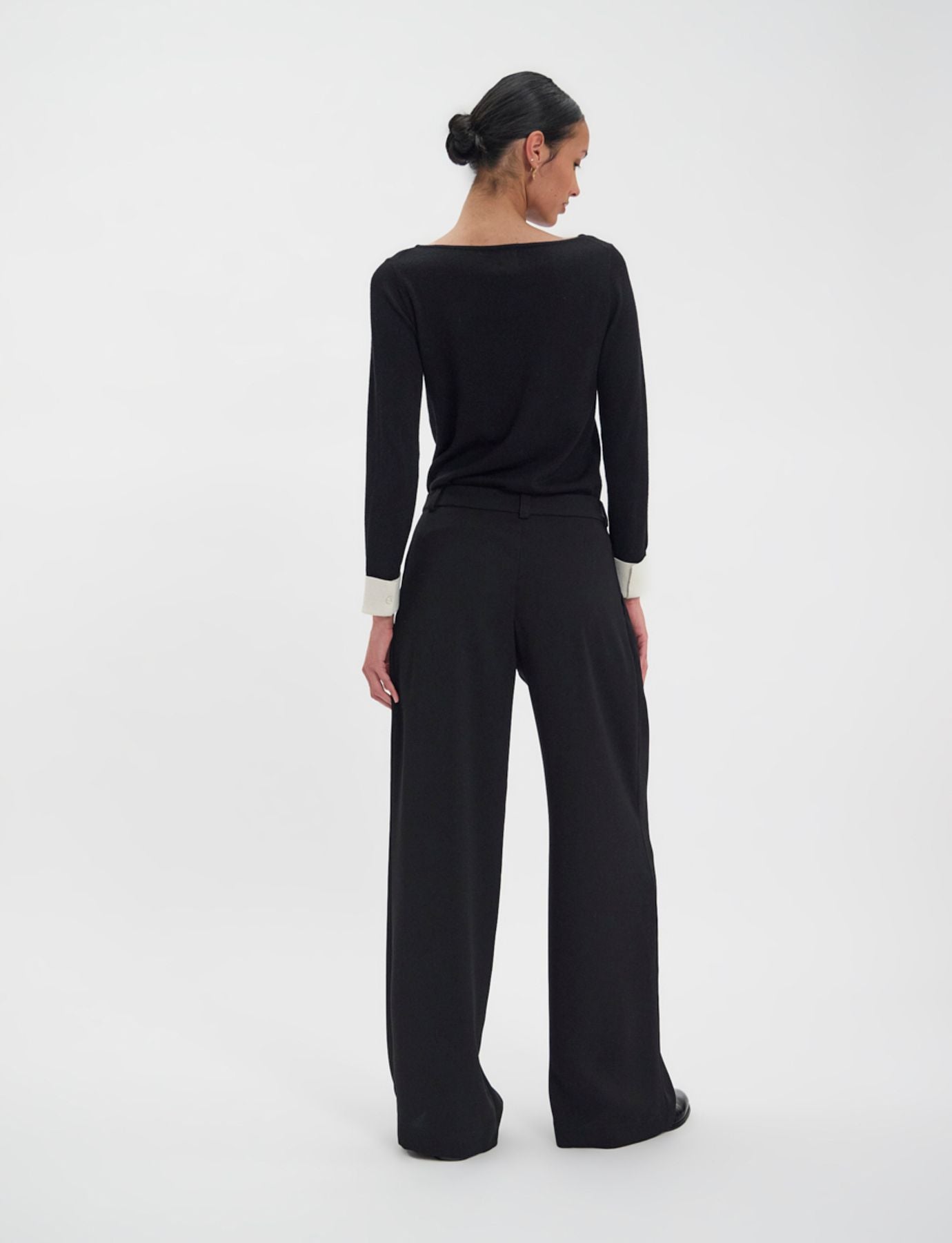Pantaloni neri Luciano