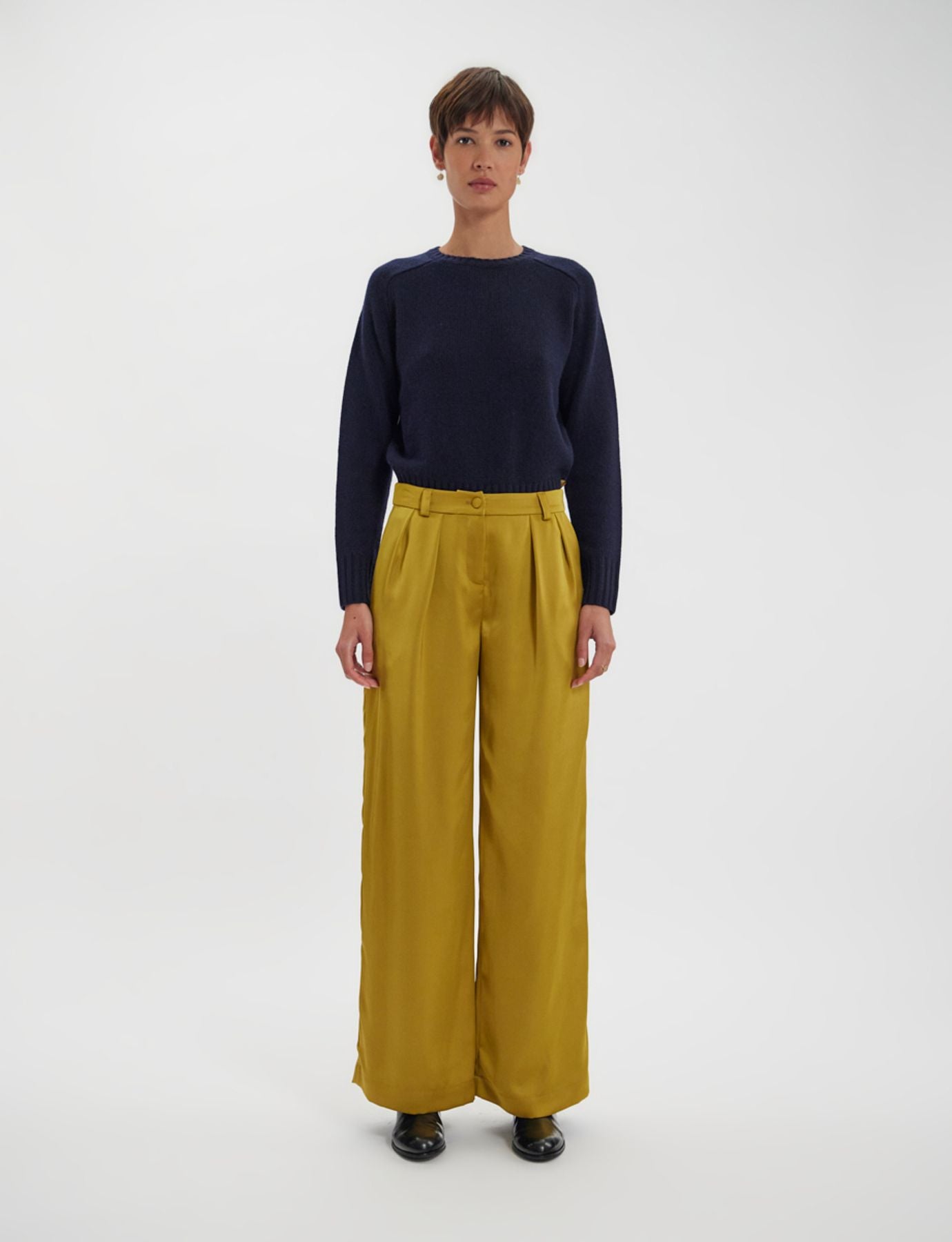 Pantaloni senape Luciano