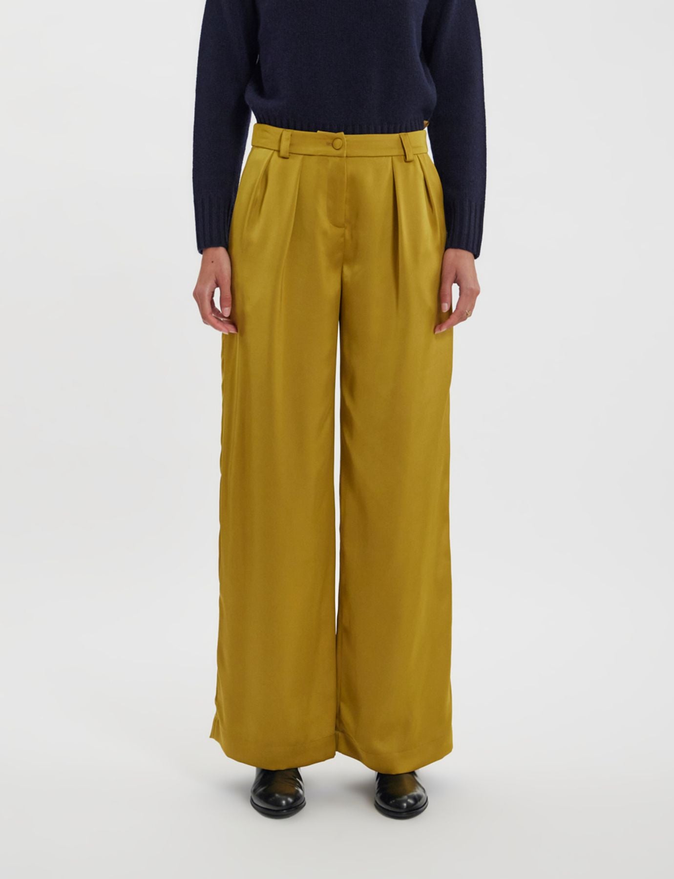 Pantaloni senape Luciano