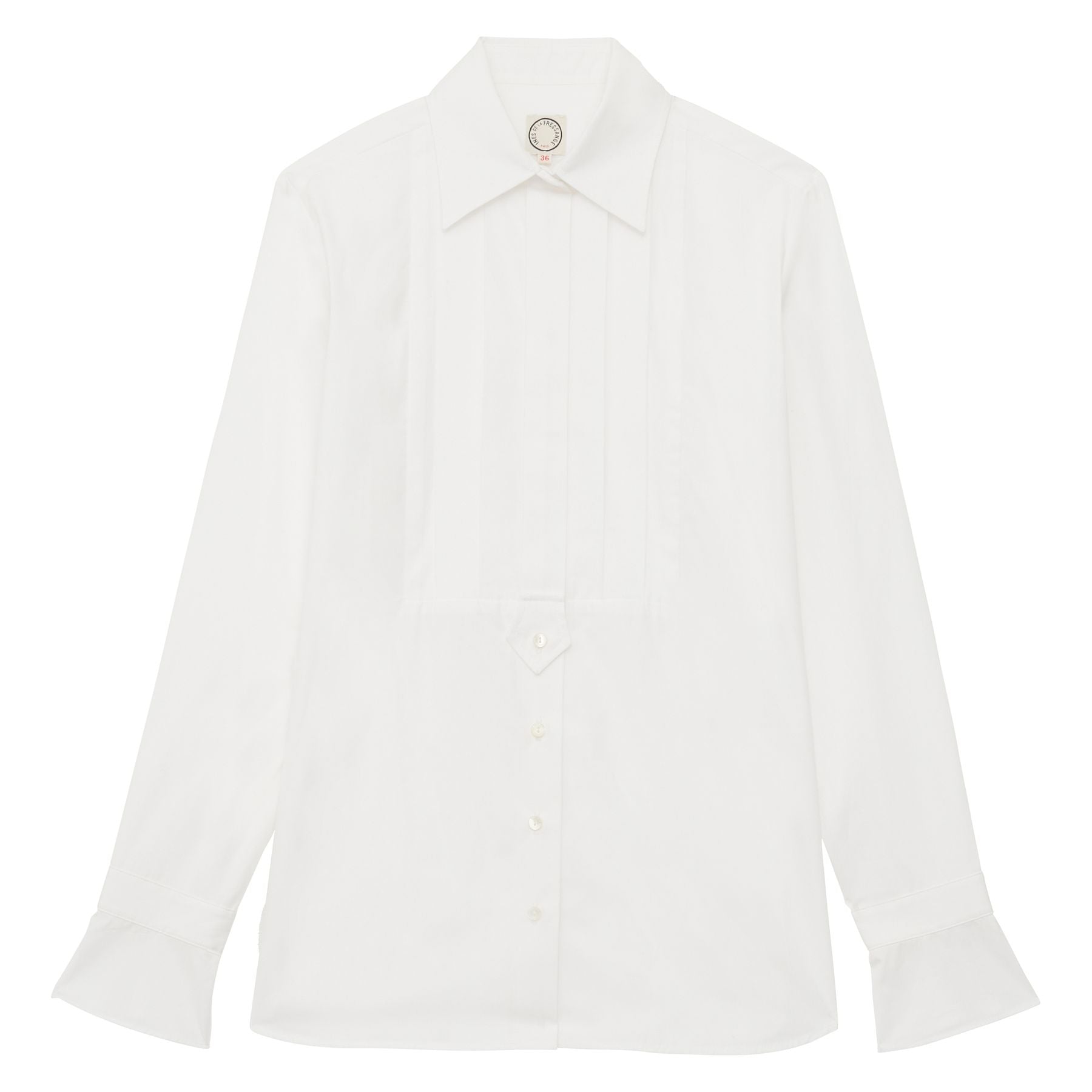 Camicia Clara in cotone bianco