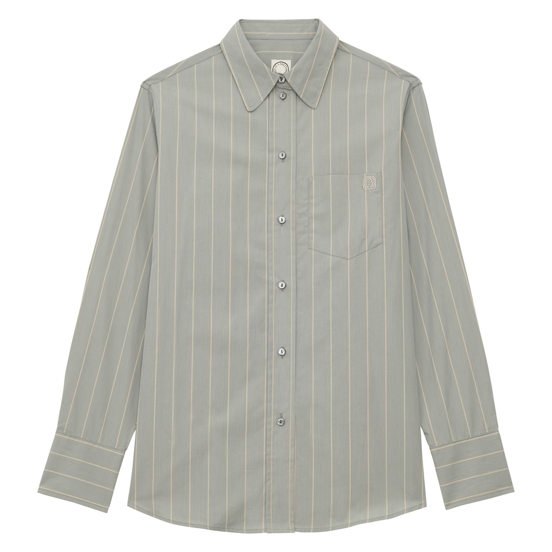 camicia-maureen-in-cotone-verde-mandorlato-beige