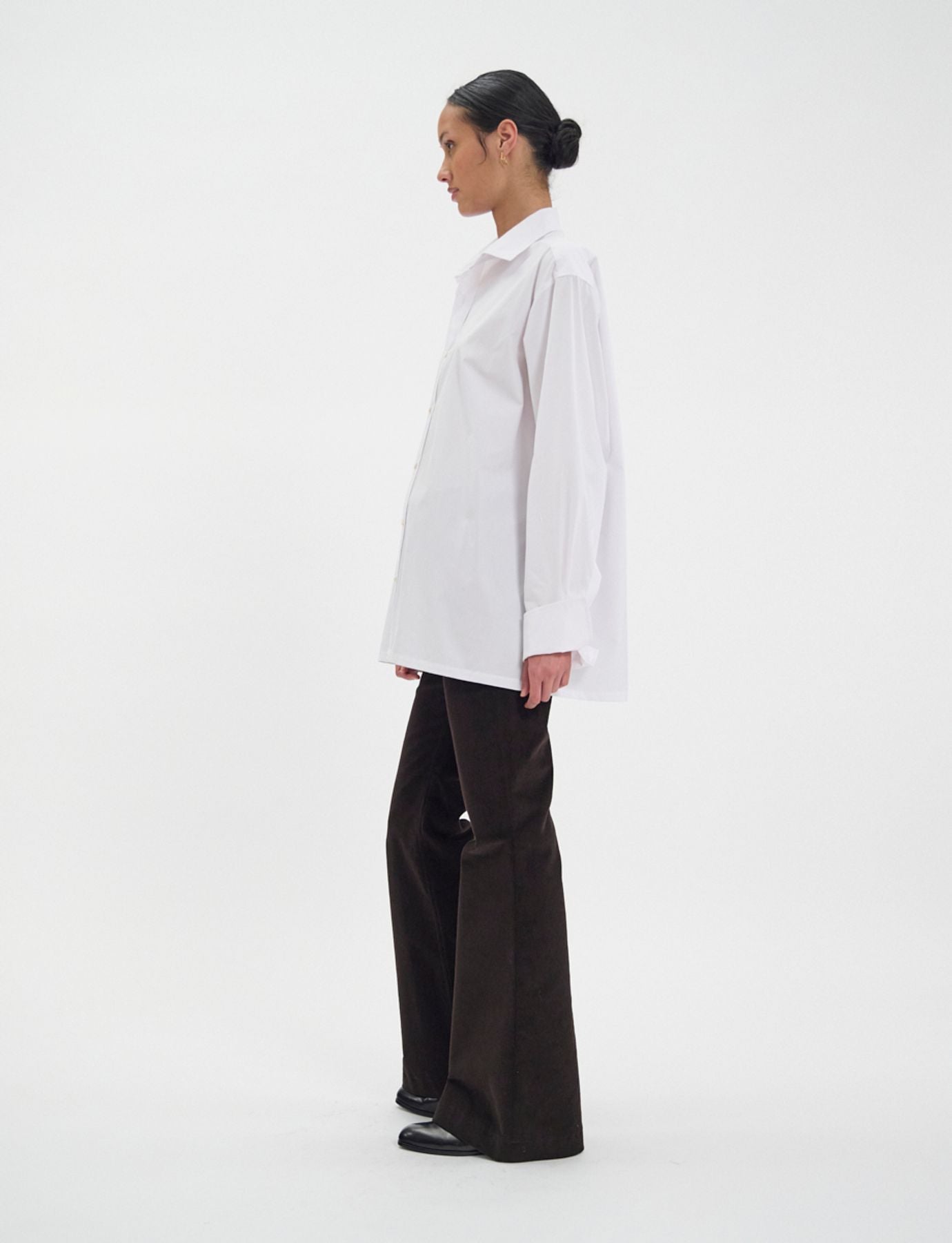 Camicia bianca in cotone Nova