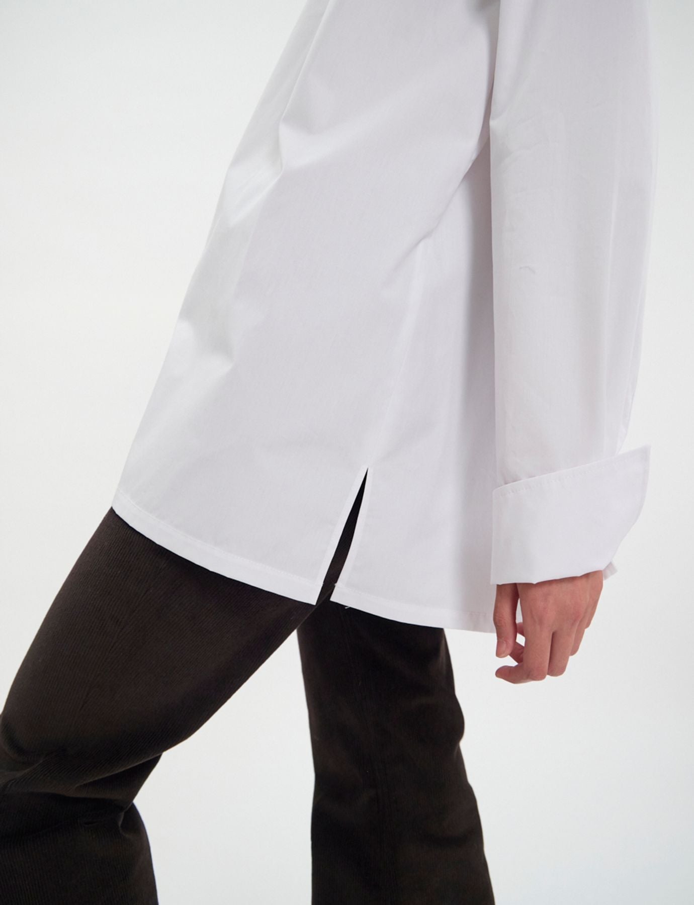 Camicia bianca in cotone Nova