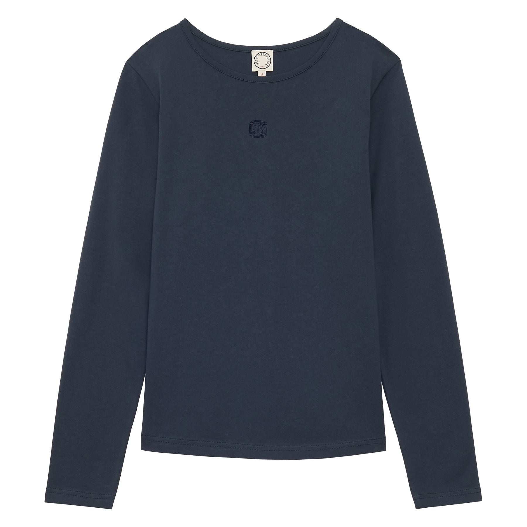 T-shirt a maniche lunghe Cindy navy