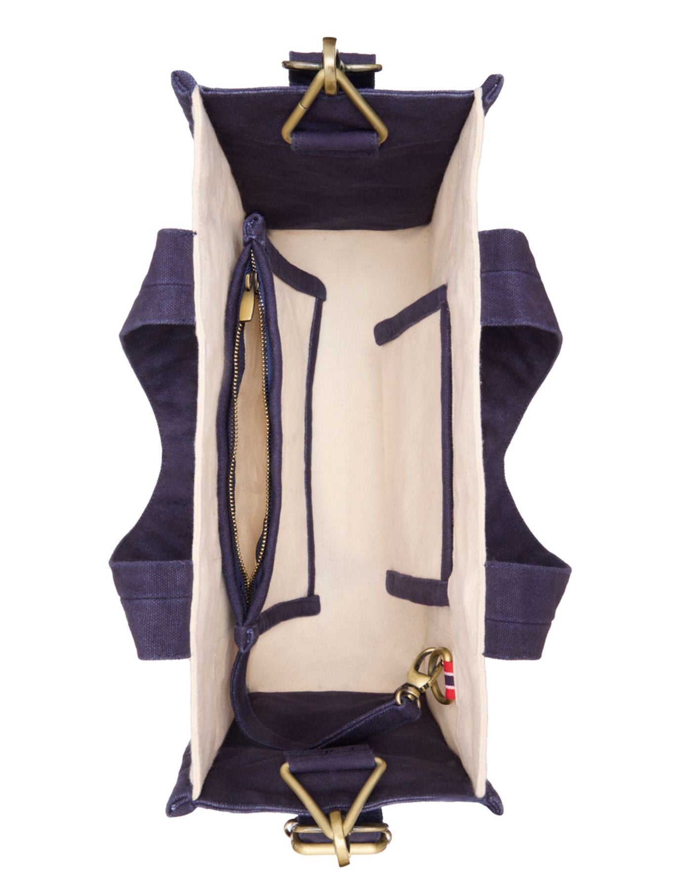 Alicia tote bag azul marino talla S