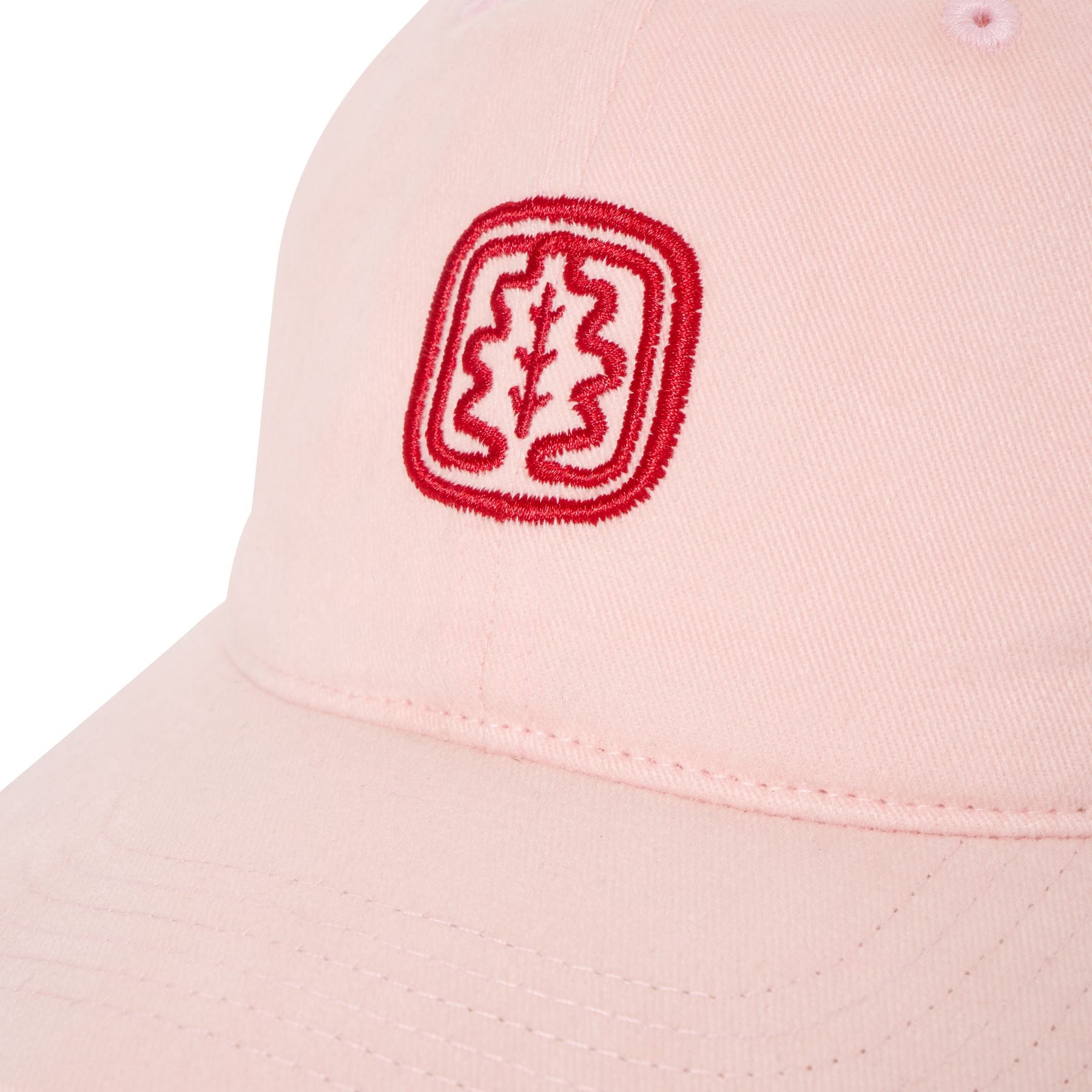 Lennie pink cotton cap