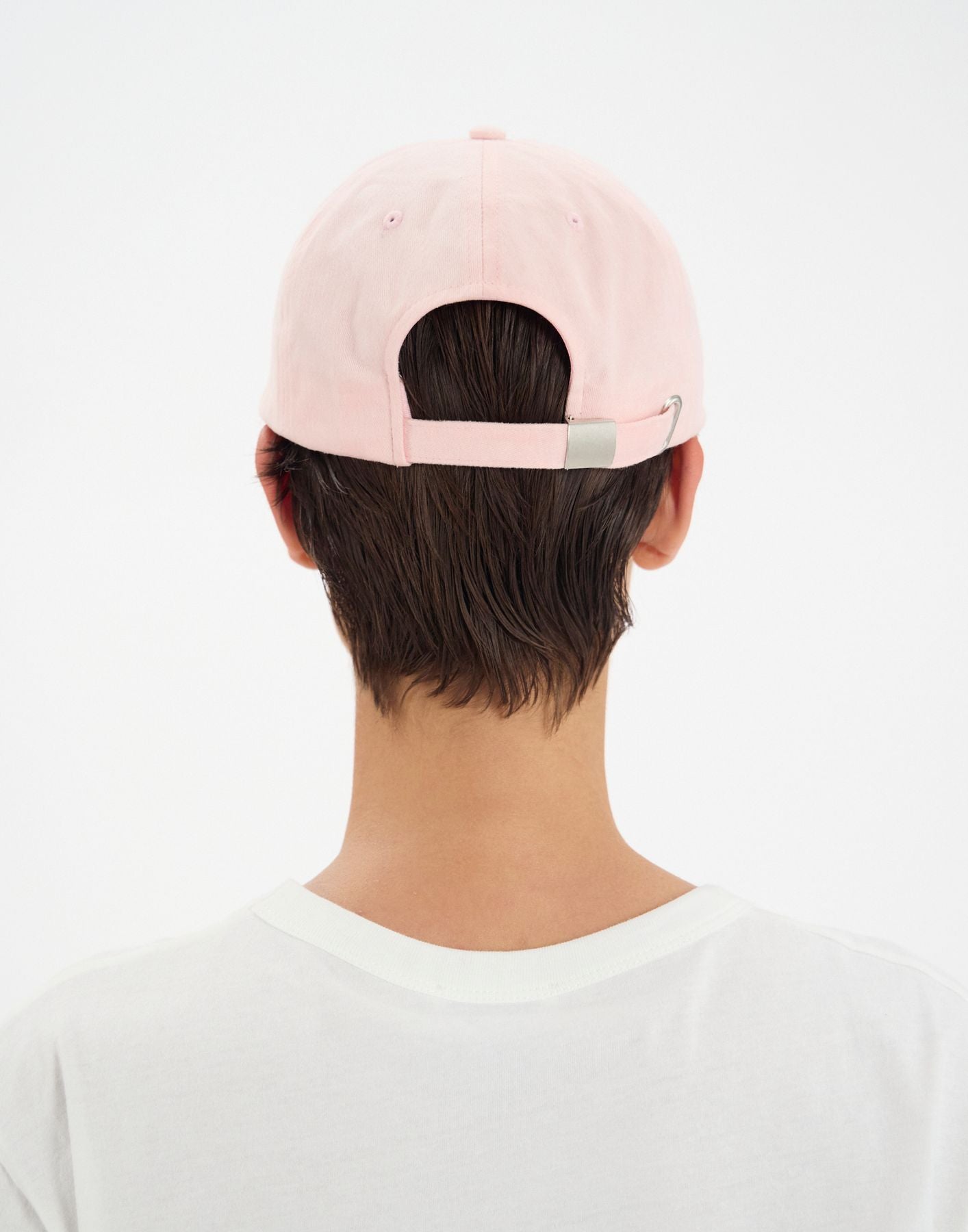 Lennie pink cotton cap
