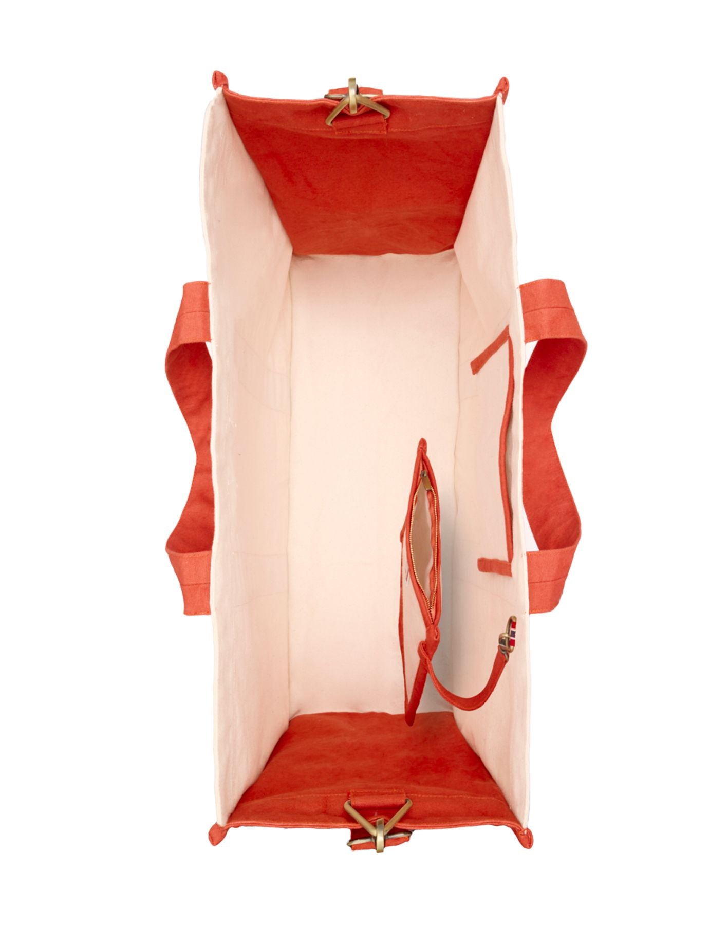 Sac cabas Alicia rouge taille L