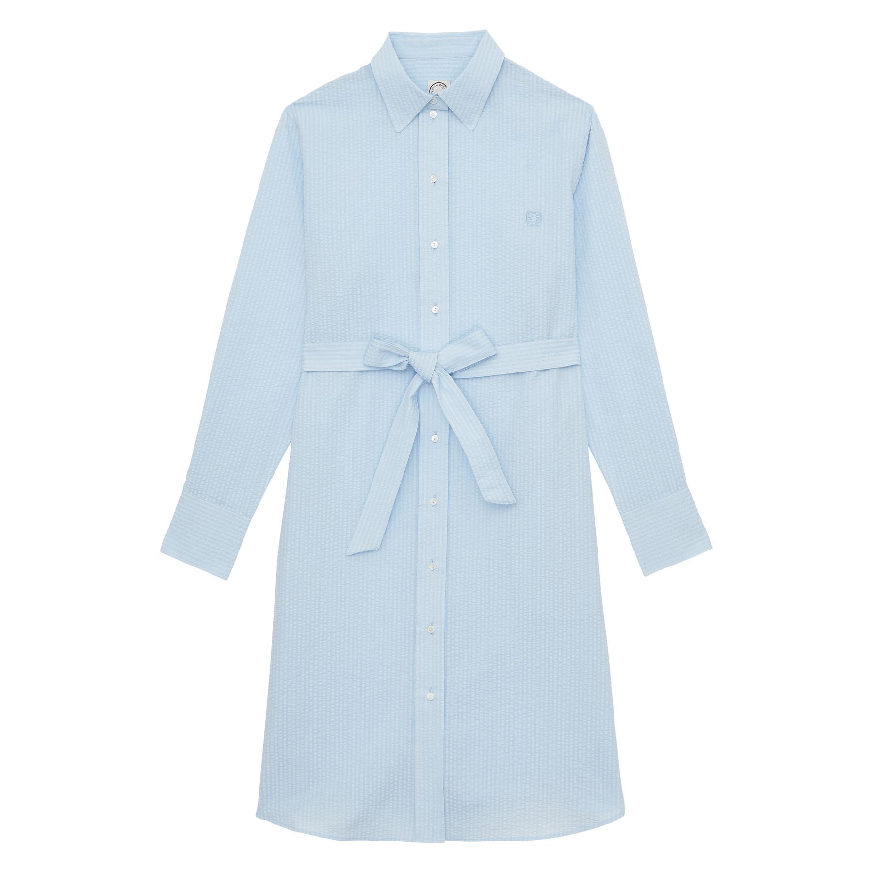 Amour dress in light blue cotton