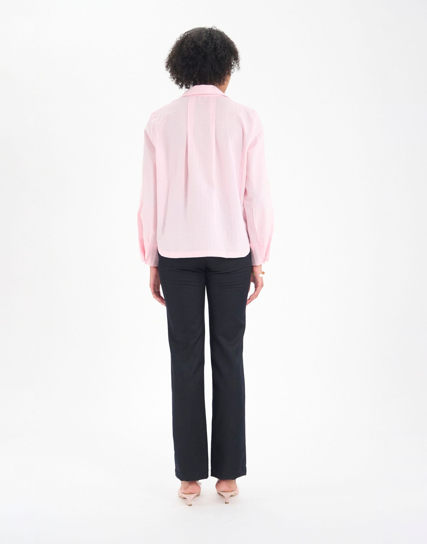 Top Noa de algodón rosa