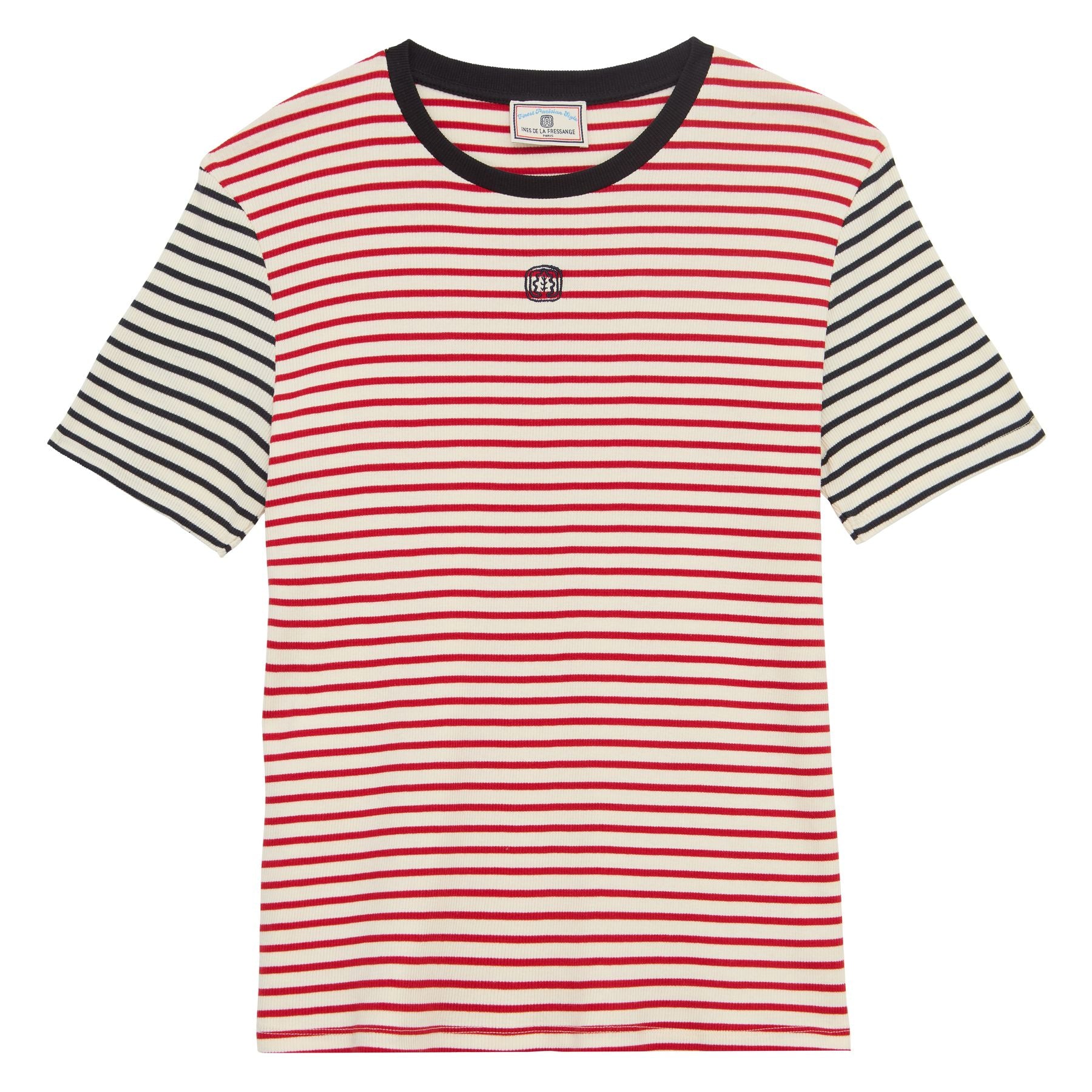 t-shirt-paul-en-coton-rouge-a-rayures