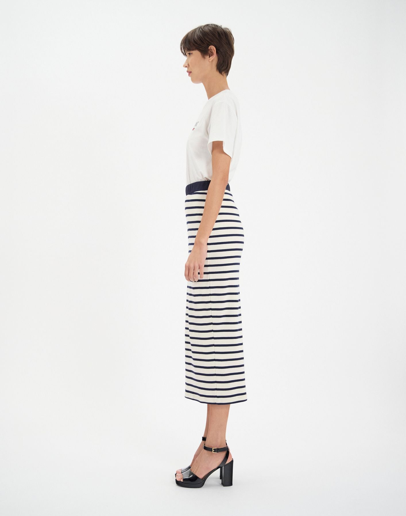 Jupe Blandine en coton Bio marine