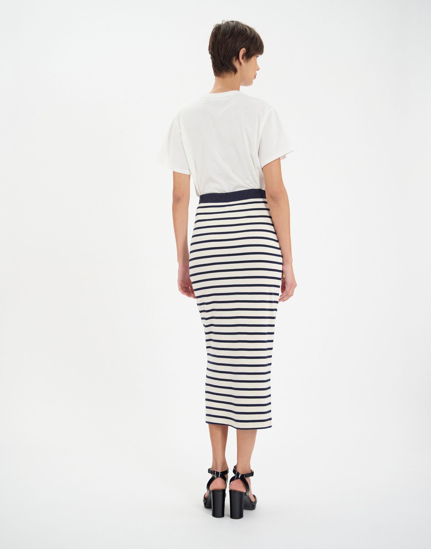 Jupe Blandine en coton Bio marine