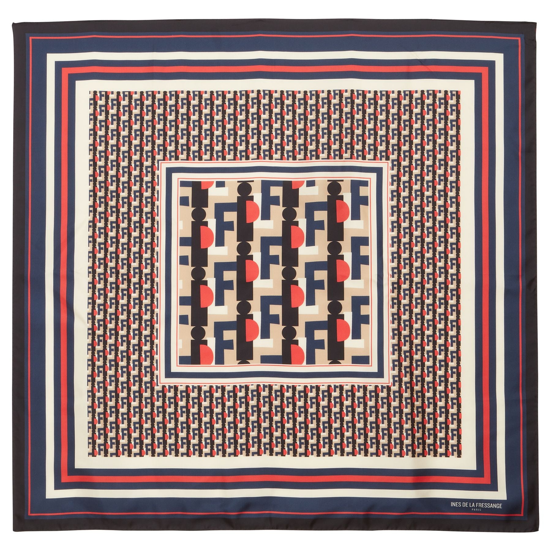 Lewis silk scarf