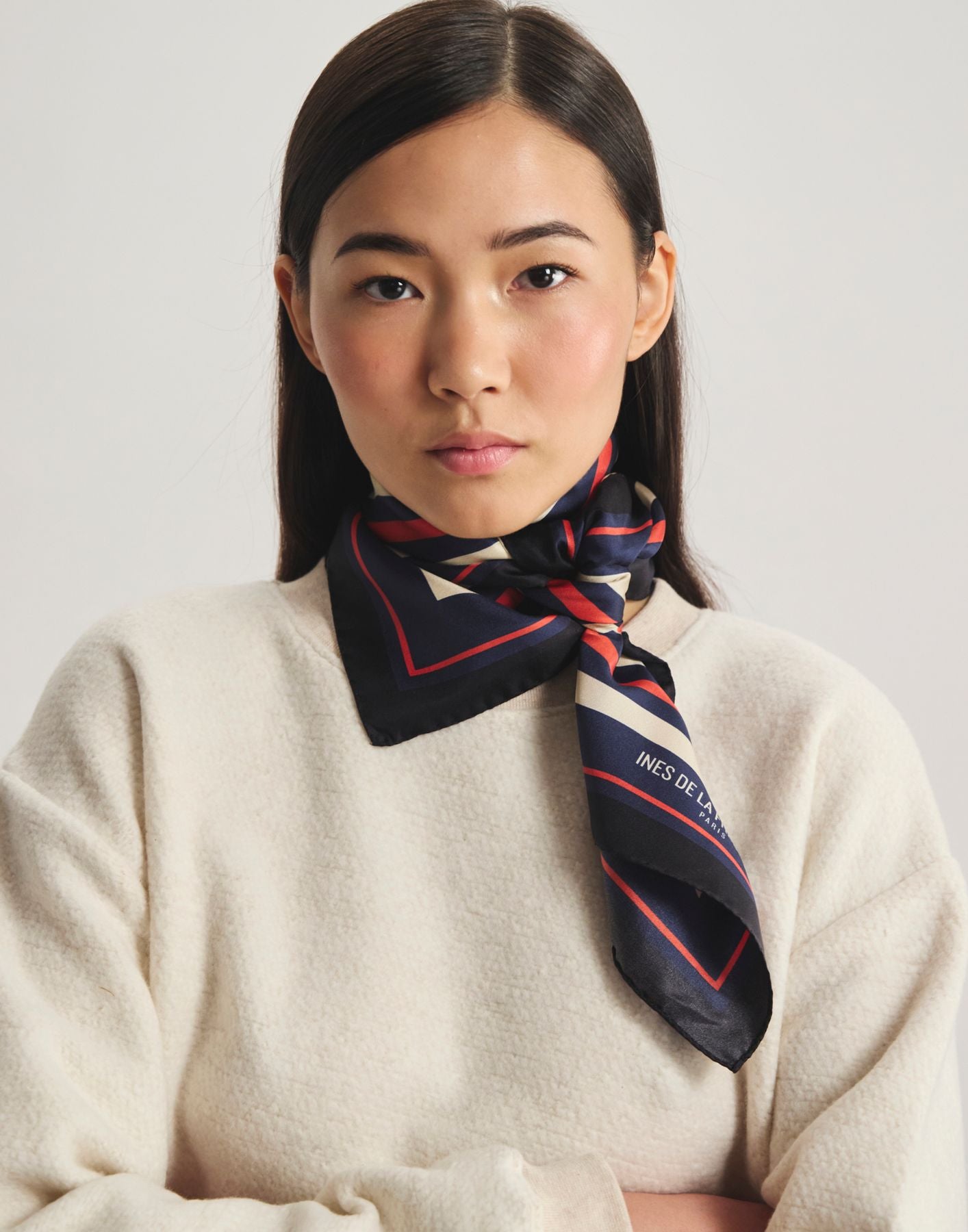 Lewis silk scarf