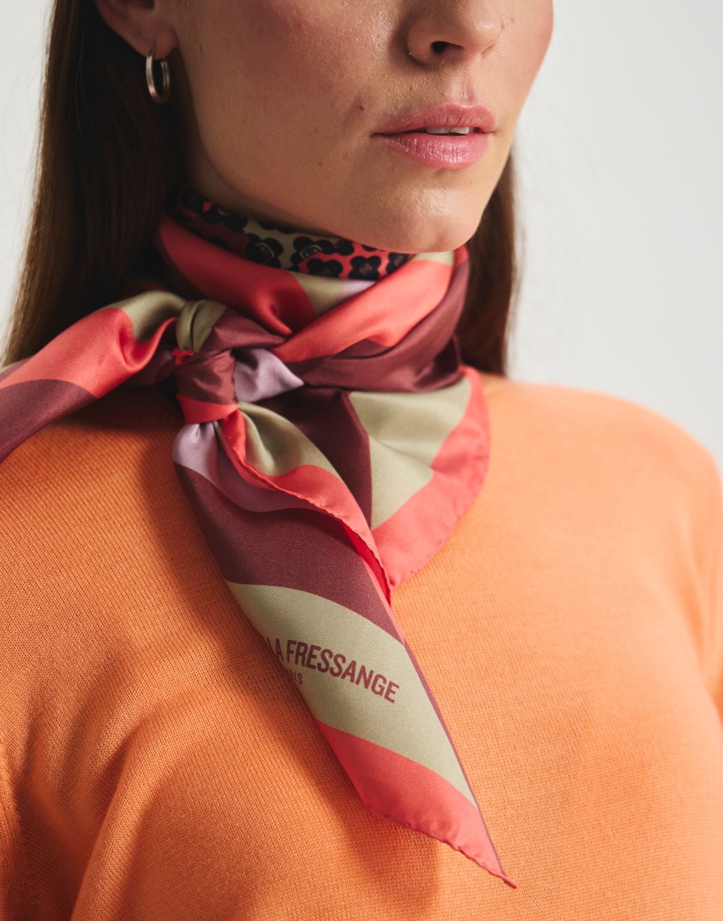 Lewis silk scarf