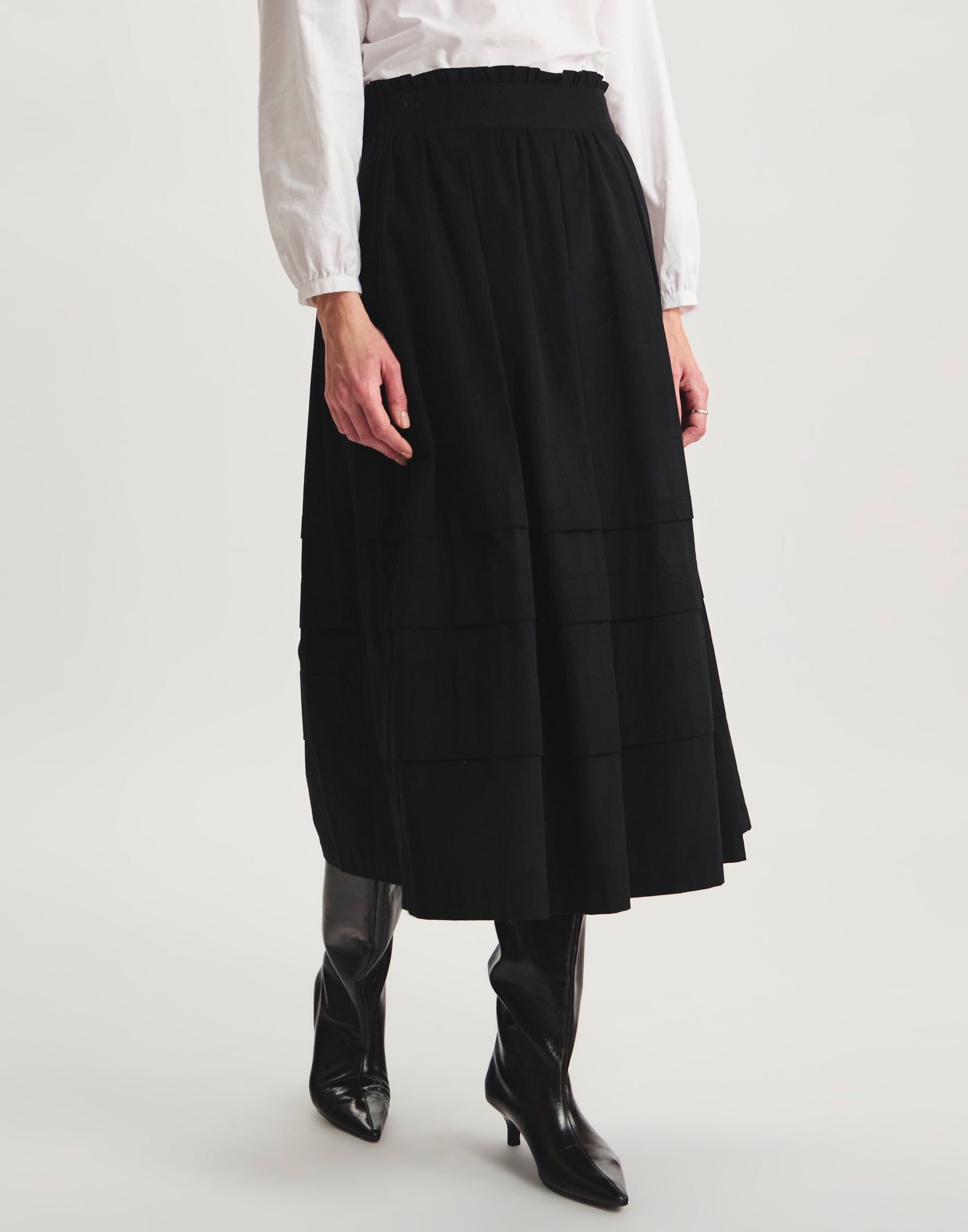 Jupe longue Héloïse en coton