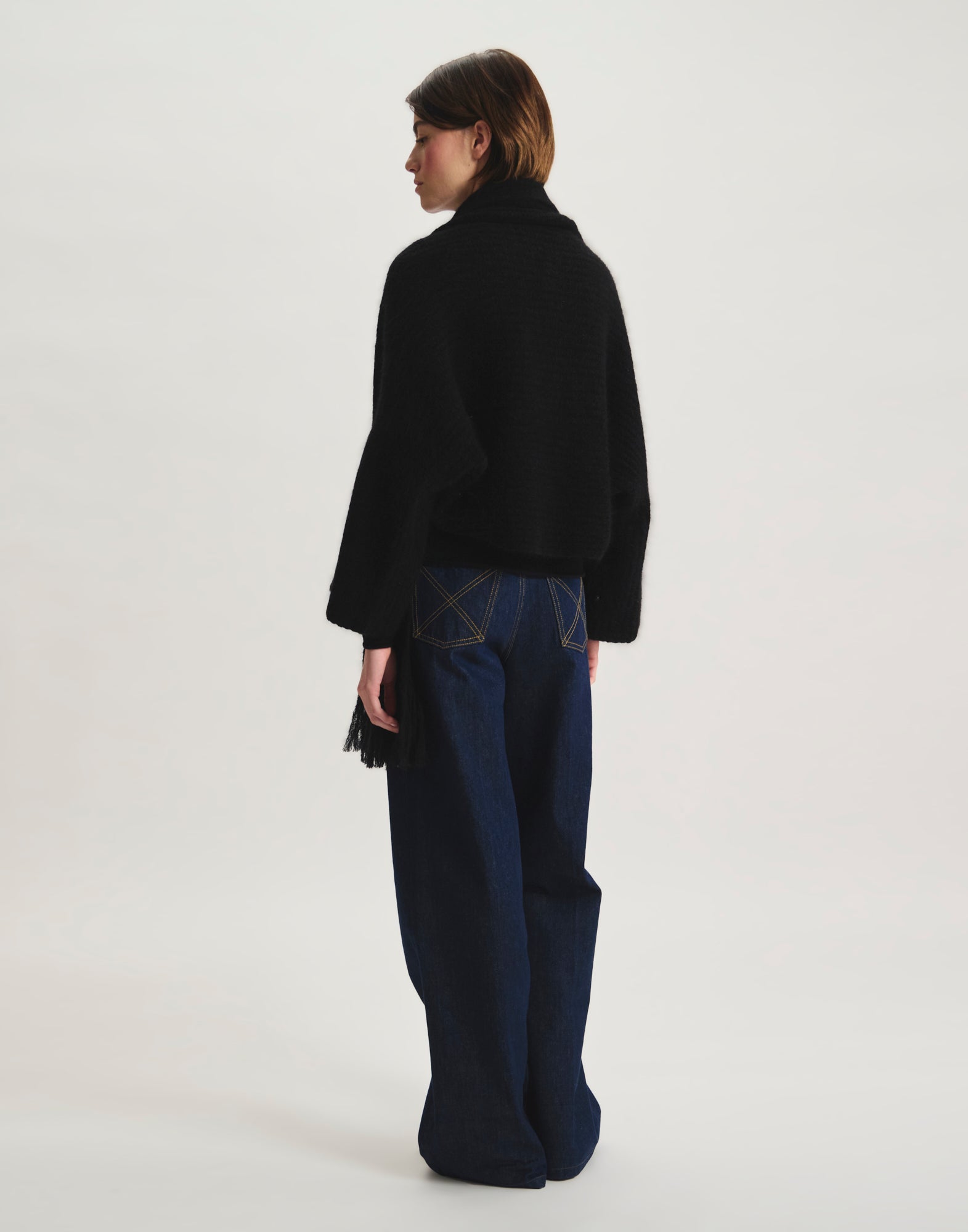 Cardigan Aurelien in maglia di mohair