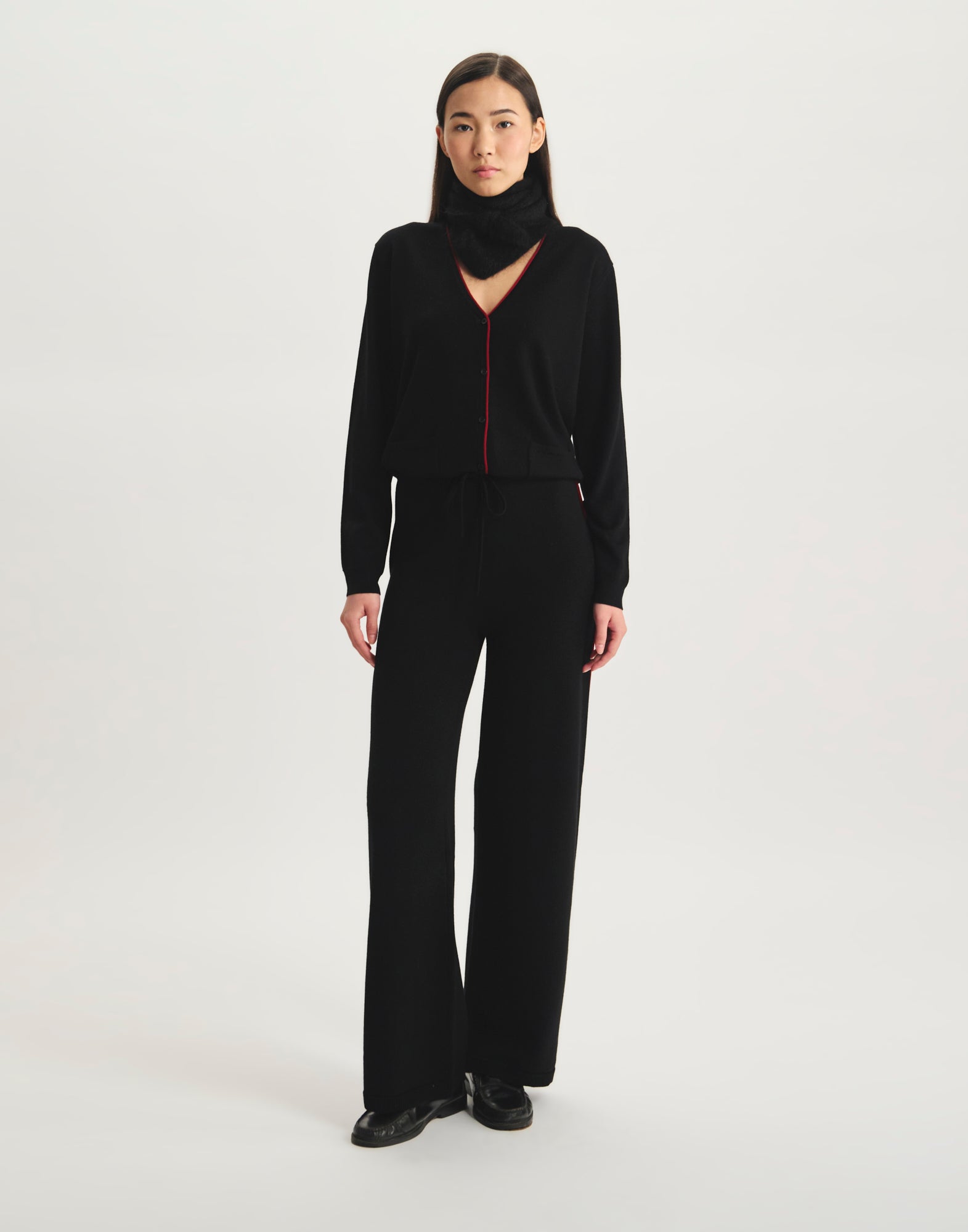 Pantaloni John in lana merino