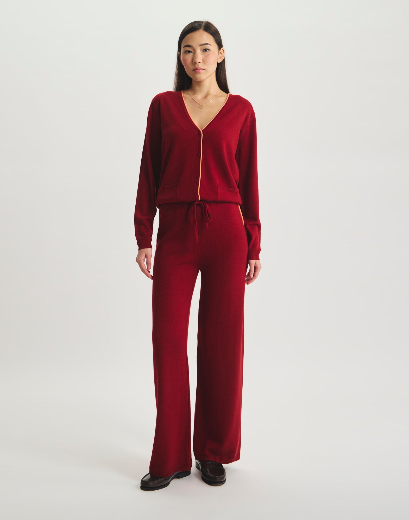 Pantaloni John in lana merino