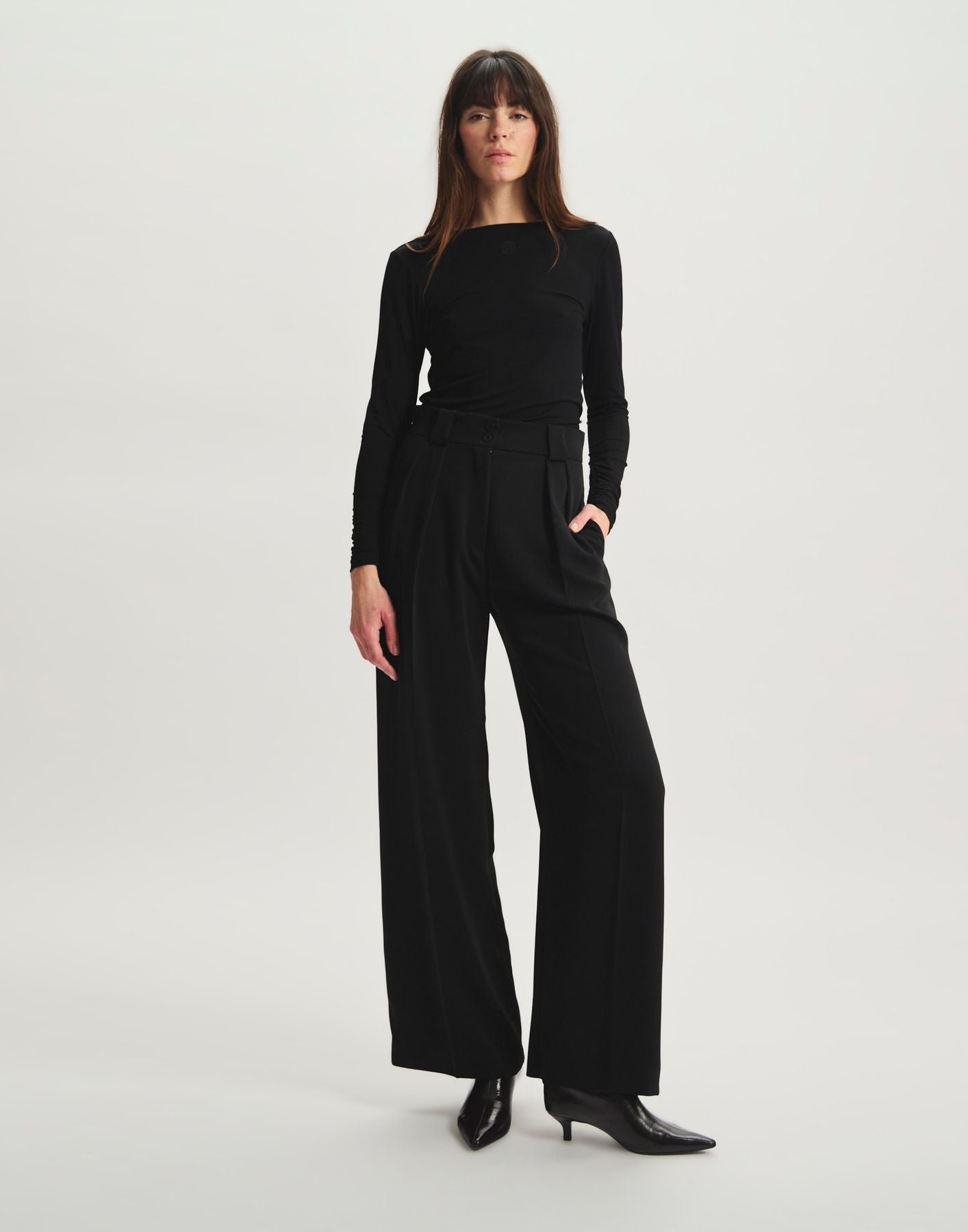 Marlène trousers with darts