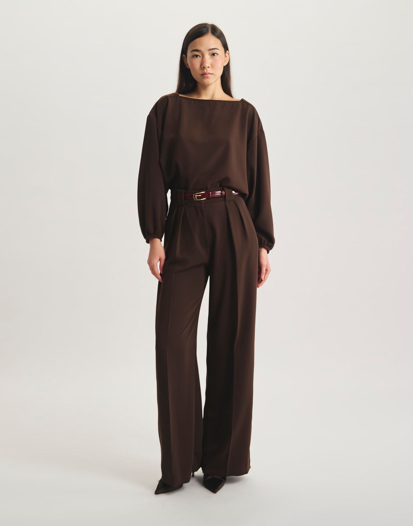 Marlène trousers with darts